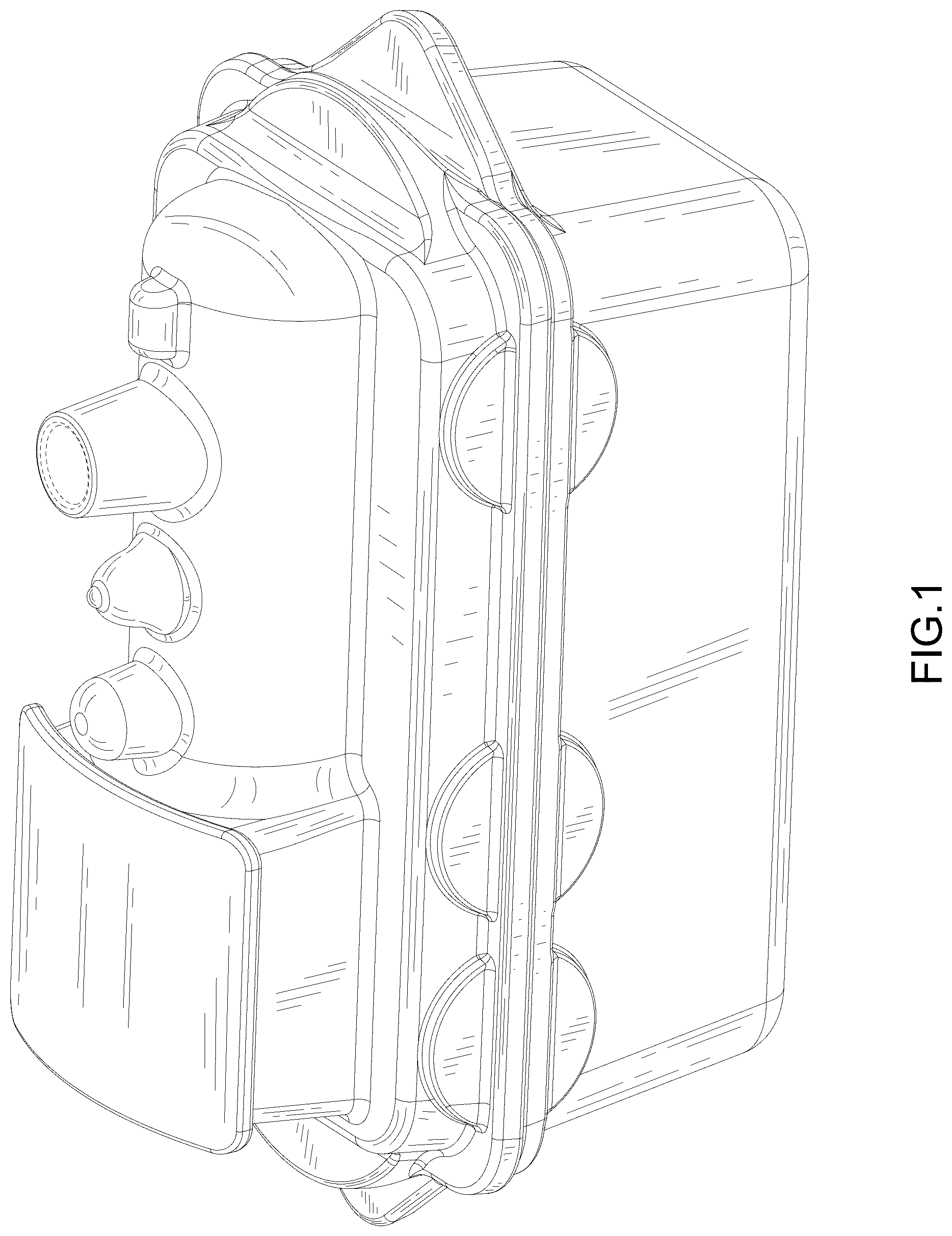 Patent USD1078005 Figure 1 – Humidifier
