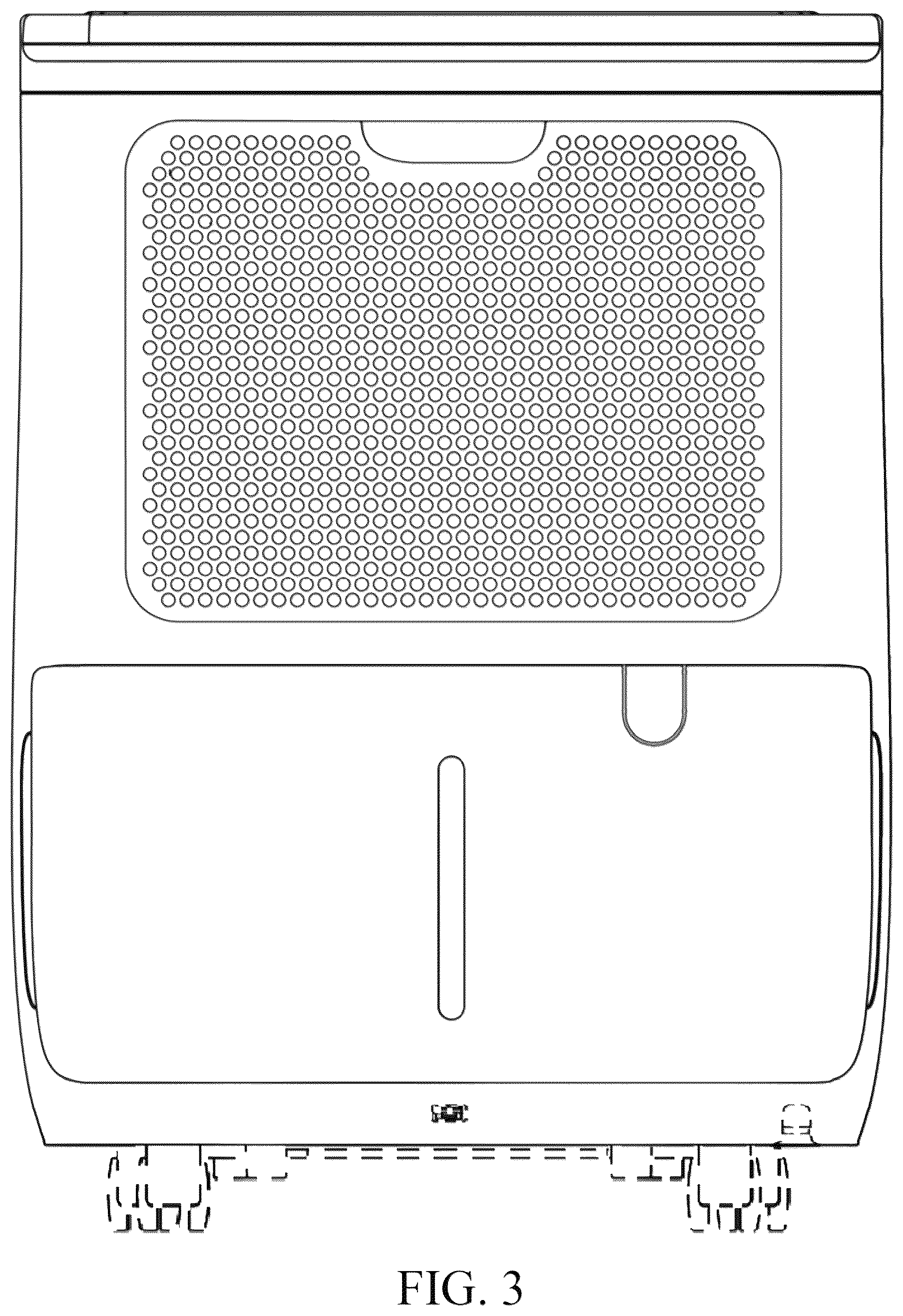 Patent USD1078006 Figure 3 – Dehumidifier