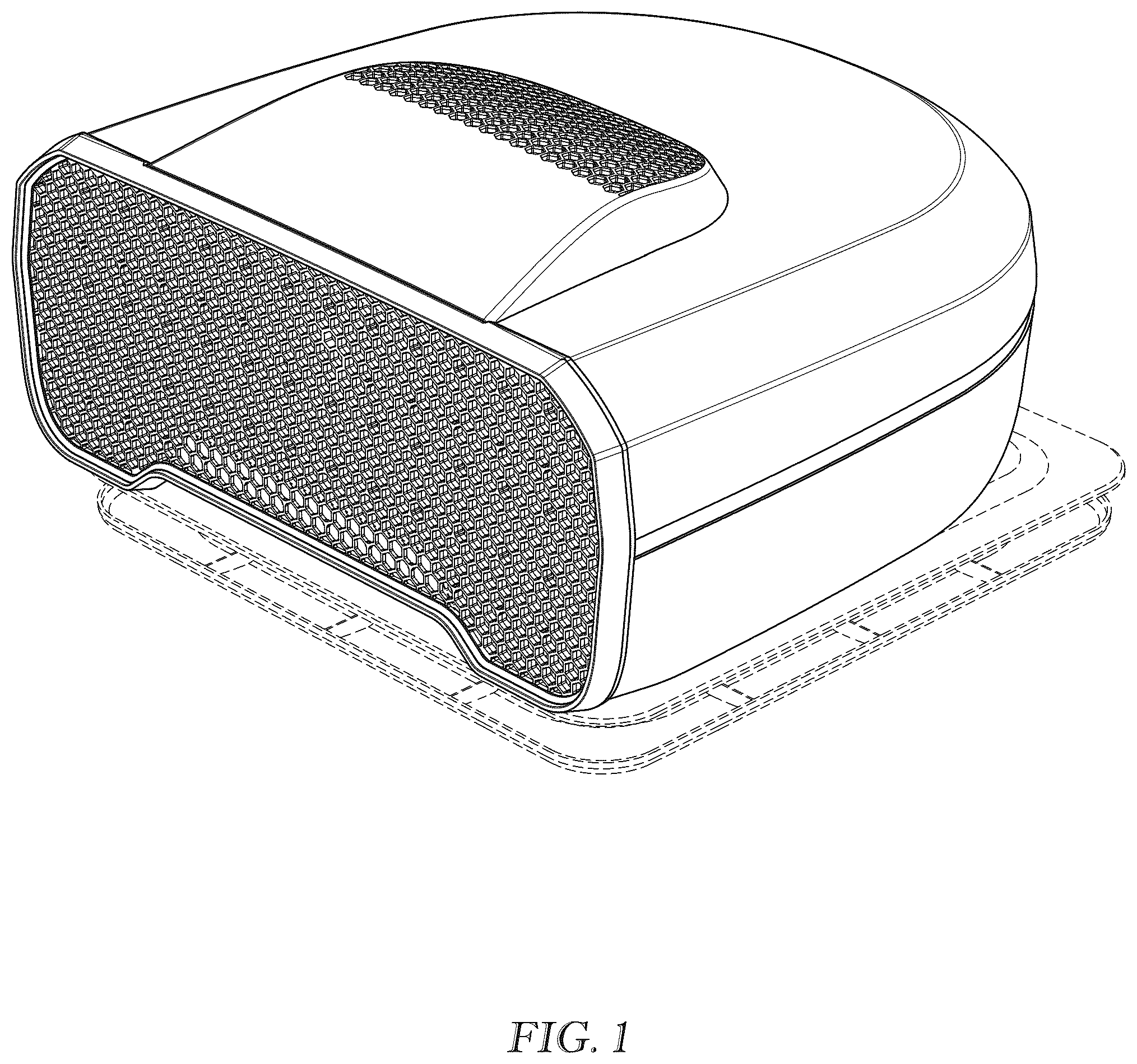 Patent USD1078007 Figure 1 – Filter housing