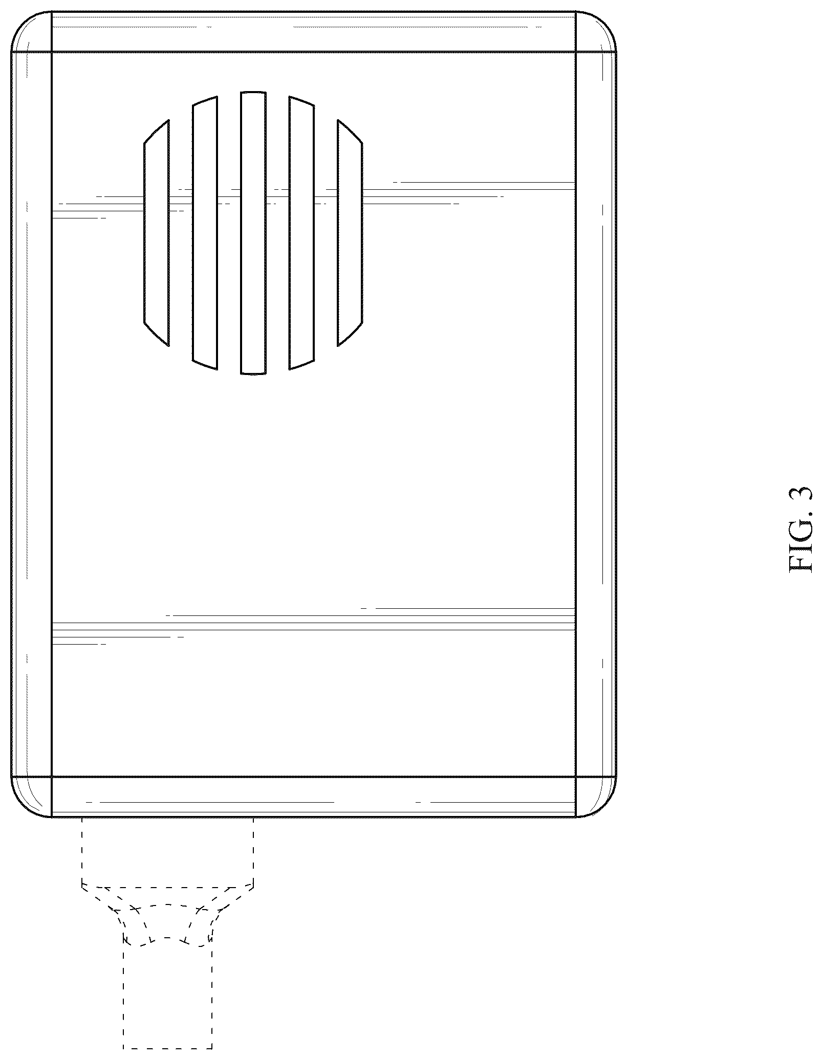 Patent USD1078009 Figure 3 – Personal air purifier