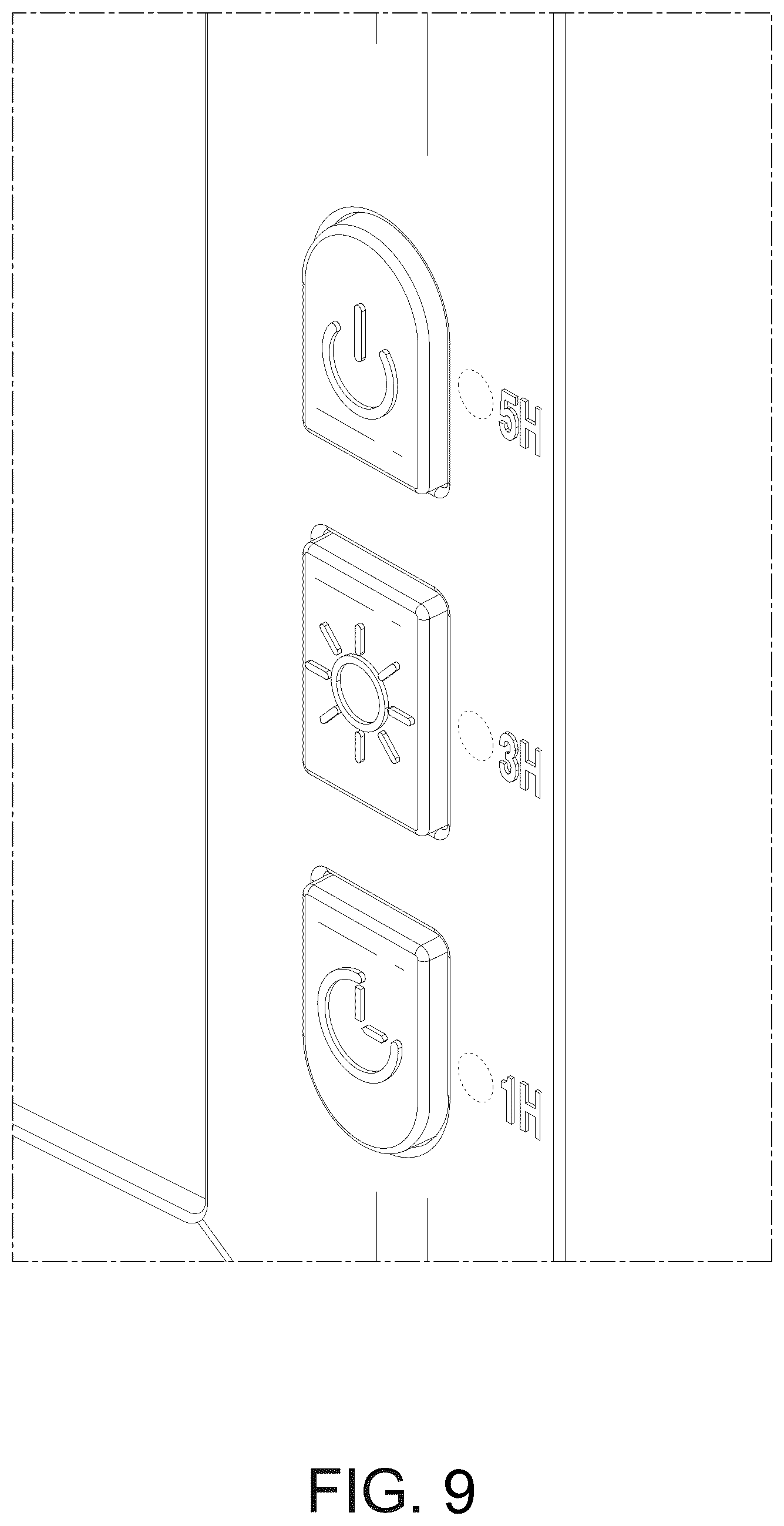Patent USD1078010 Figure 9 – Diffuser