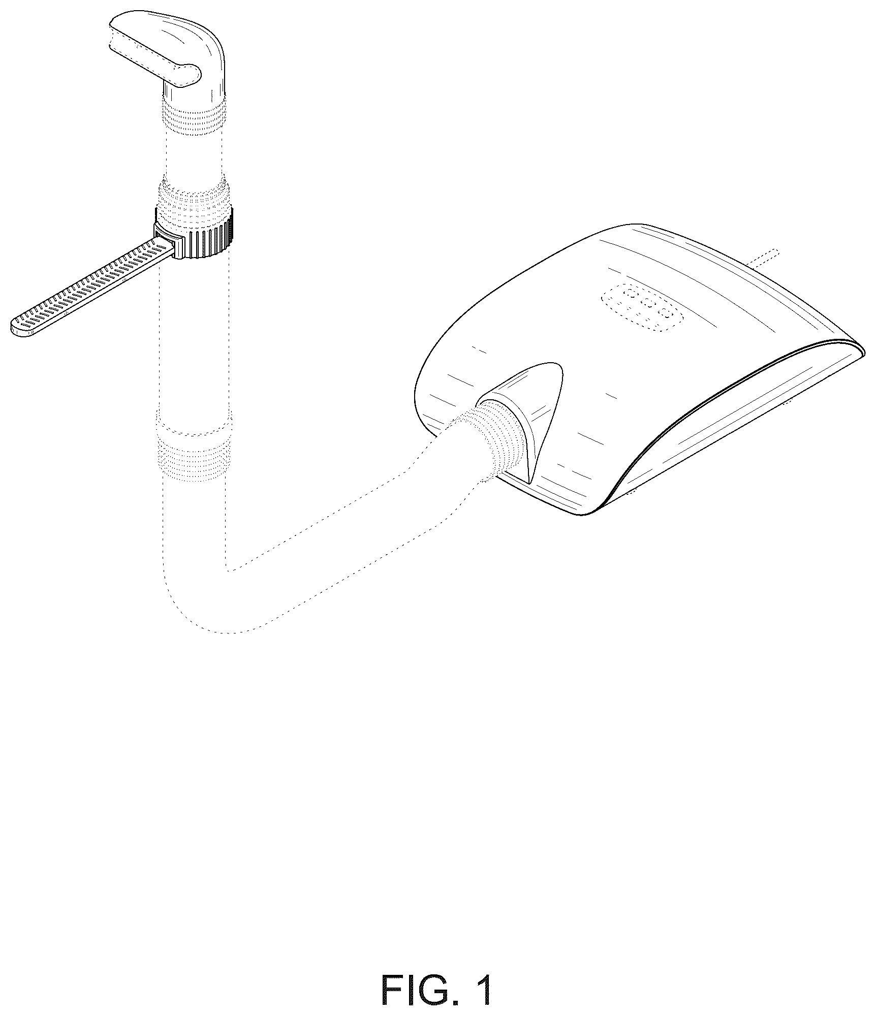 Patent USD1078013 Figure 1 – Bed fan