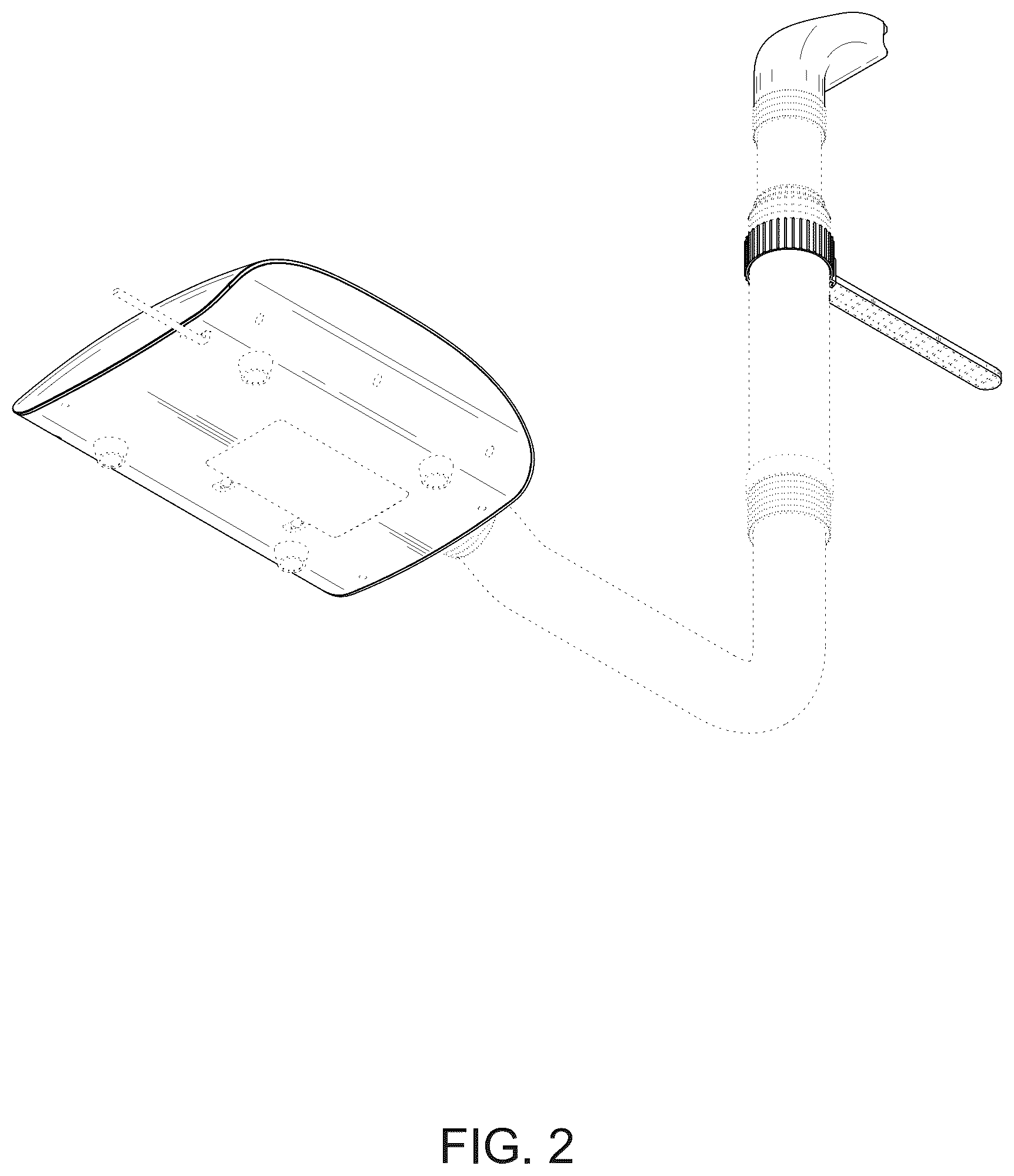 Patent USD1078013 Figure 2 – Bed fan