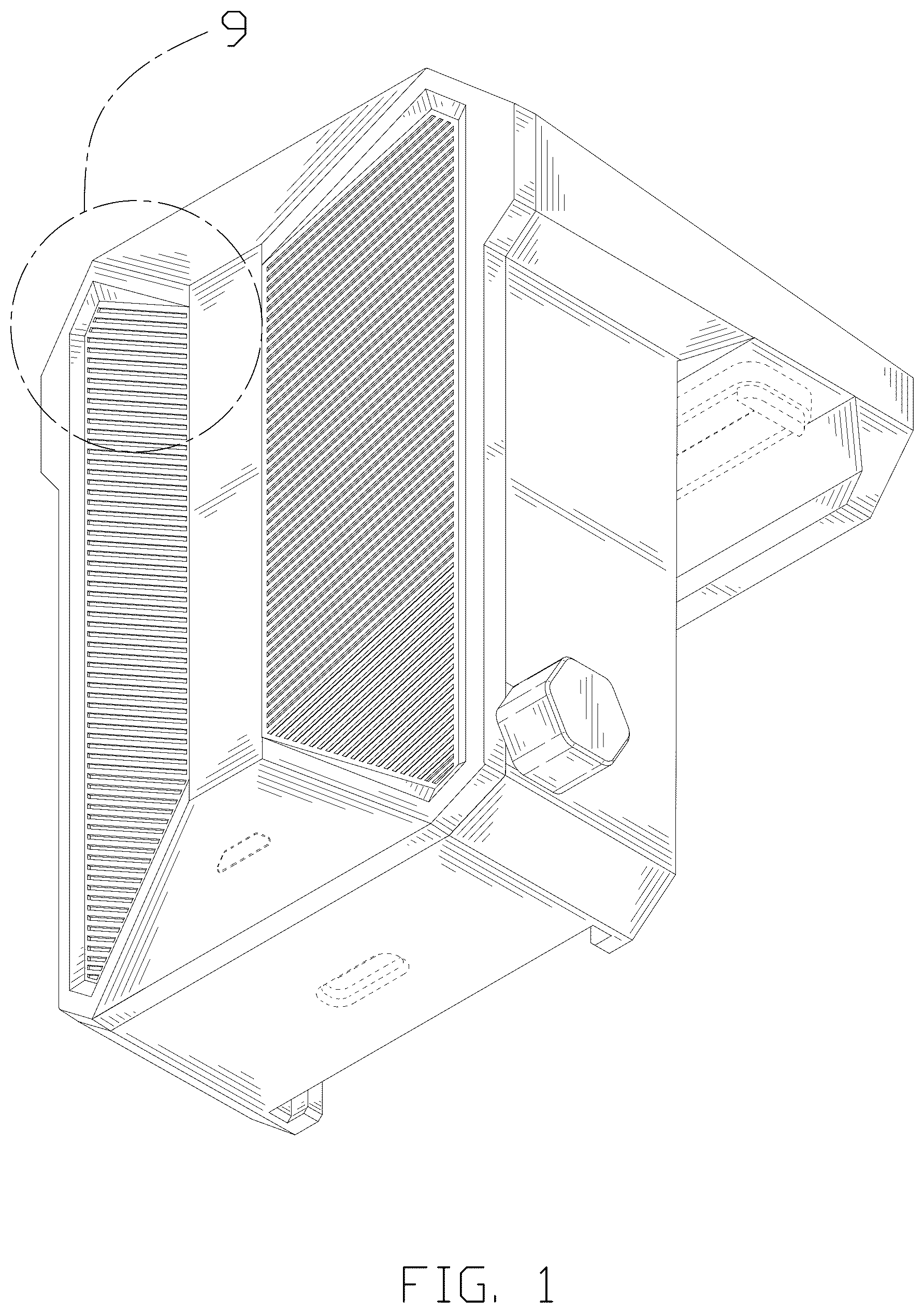 Patent USD1078014 Figure 1 – Console cooling fan