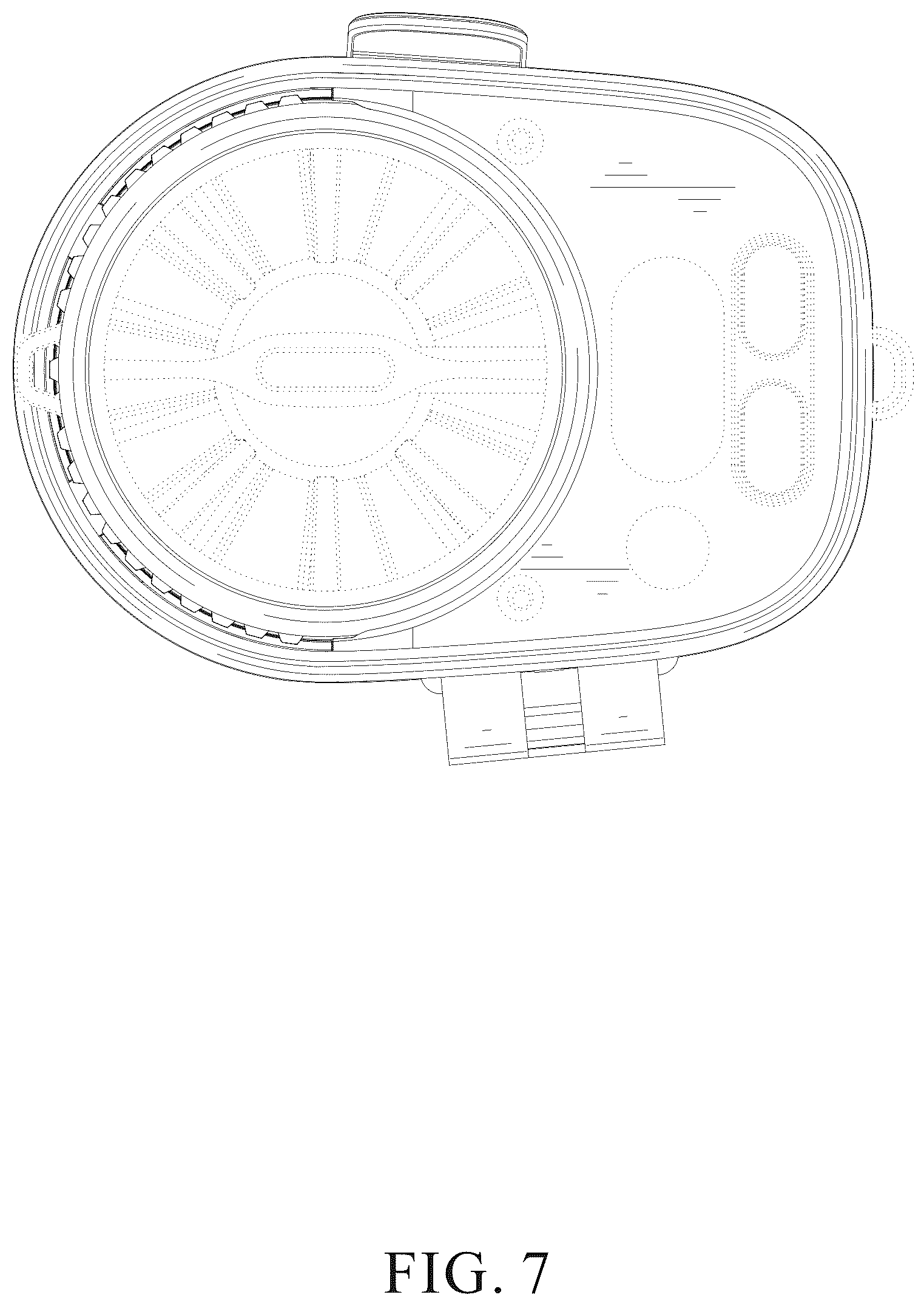 Patent USD1078015 Figure 7 – Waist hanging fan