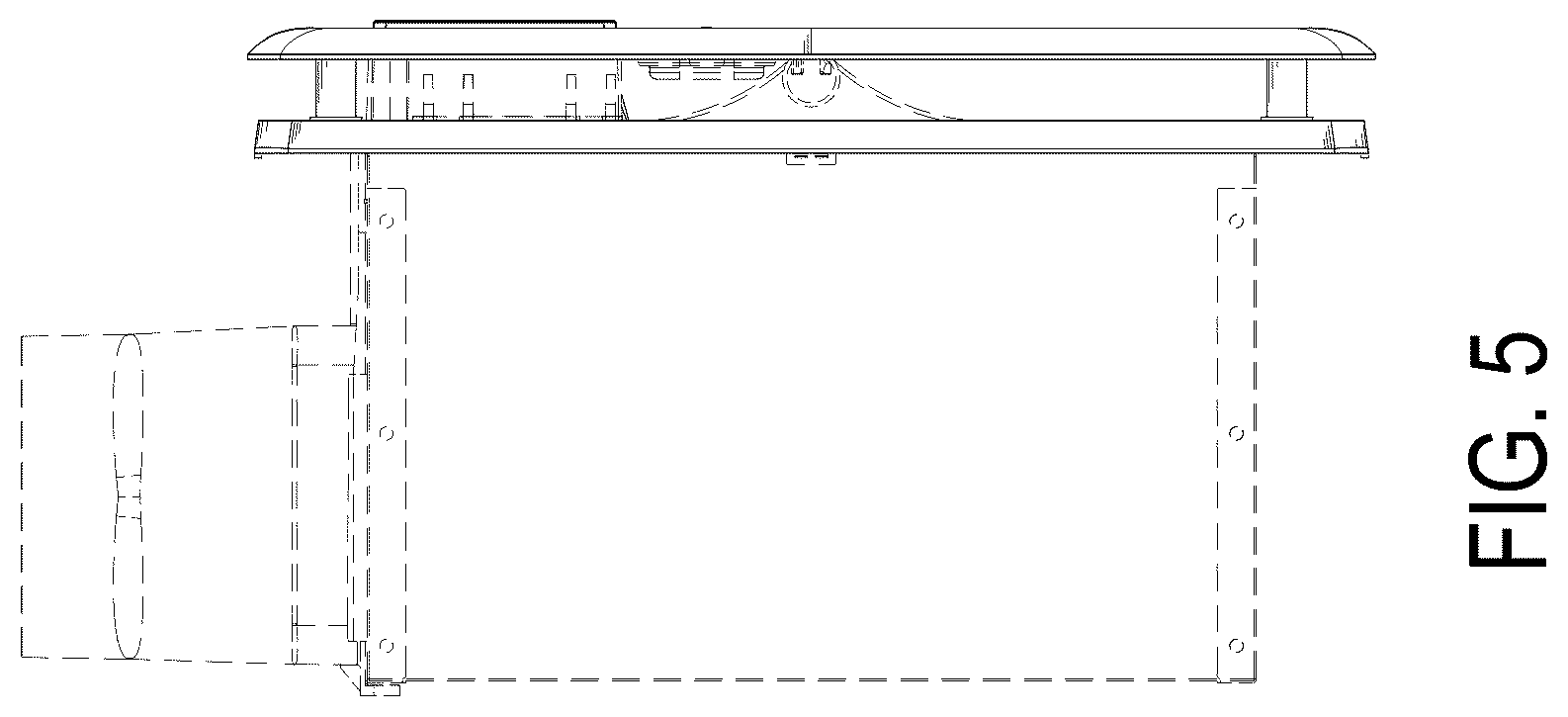 Patent USD1078016 Figure 5 – Ventilation fan
