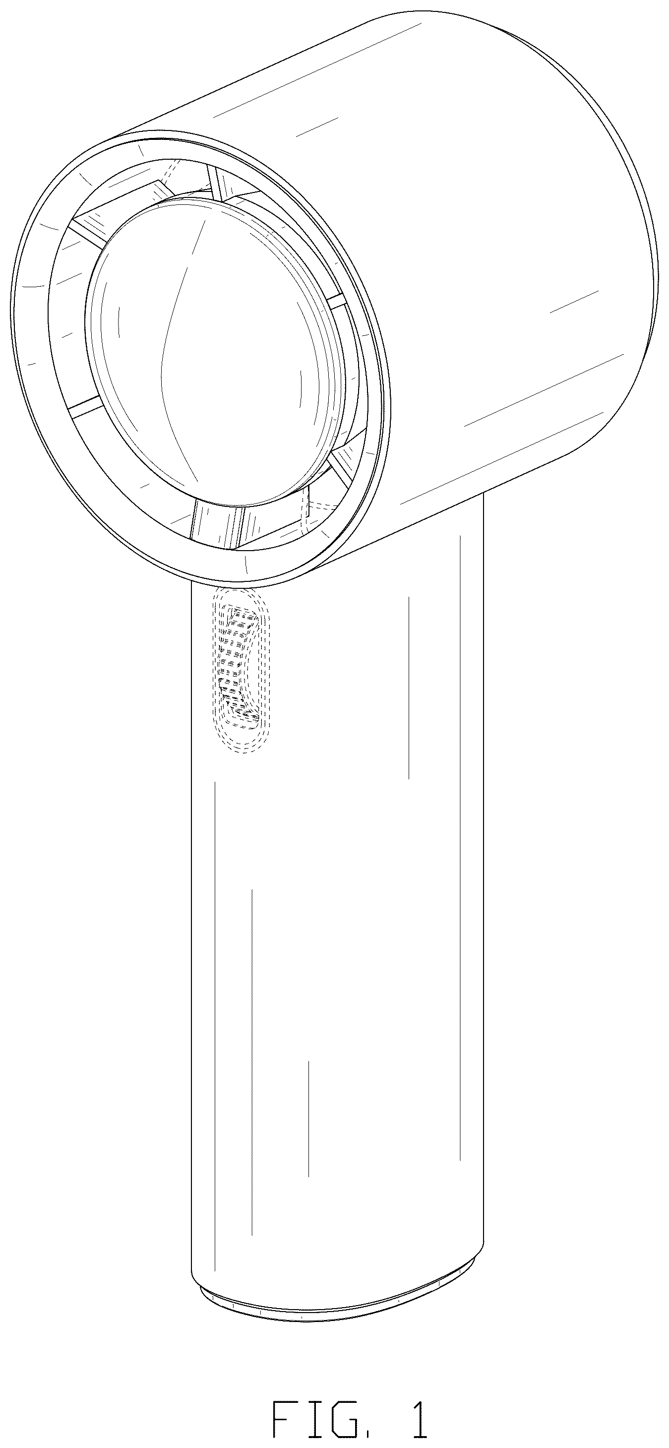 Patent USD1078018 Figure 1 – Portable fan