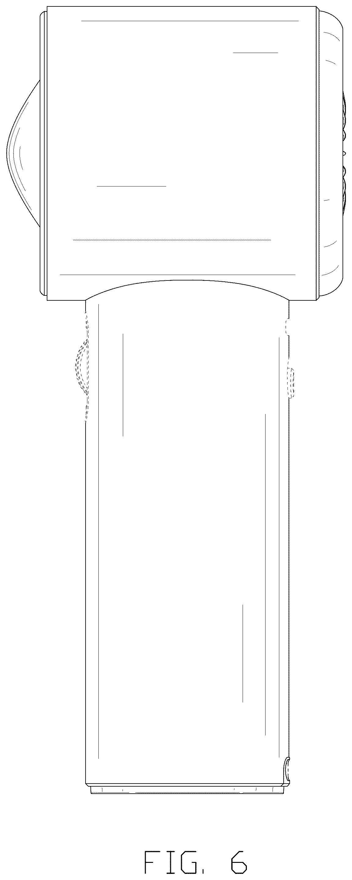Patent USD1078018 Figure 6 – Portable fan