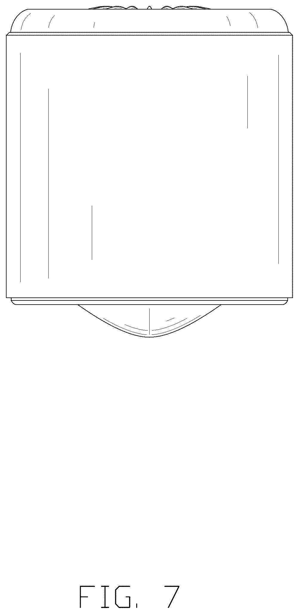 Patent USD1078018 Figure 7 – Portable fan