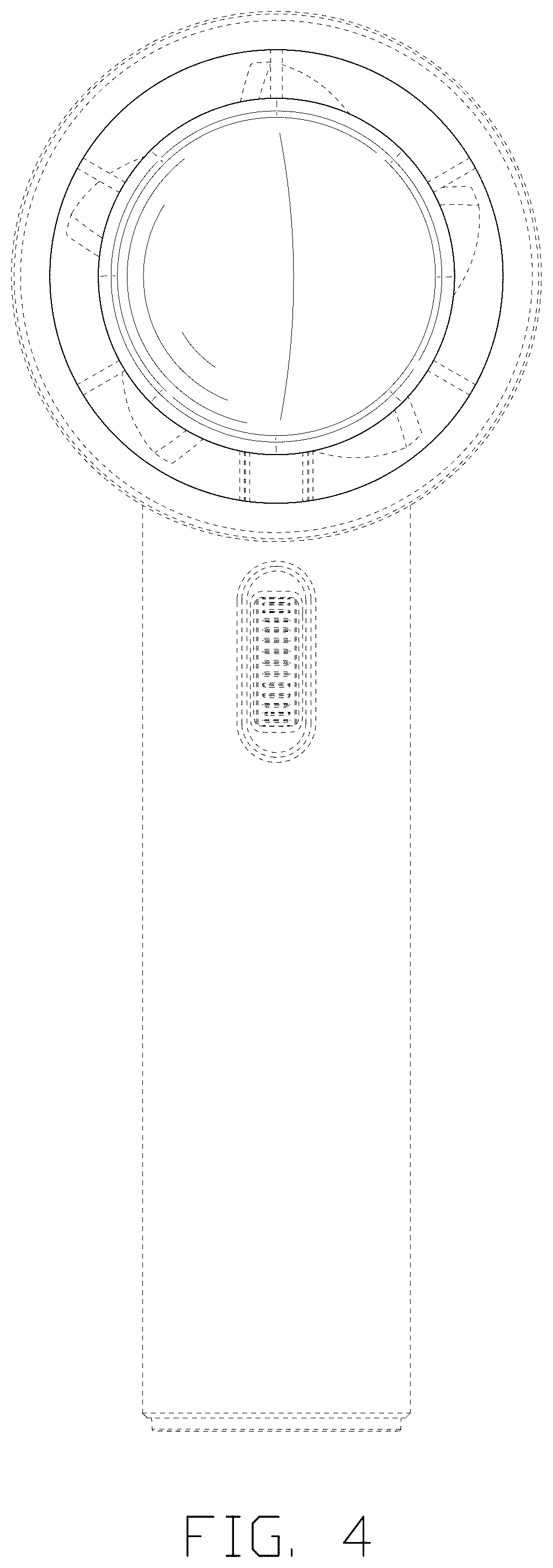 Patent USD1078019 Figure 4 – Portable fan