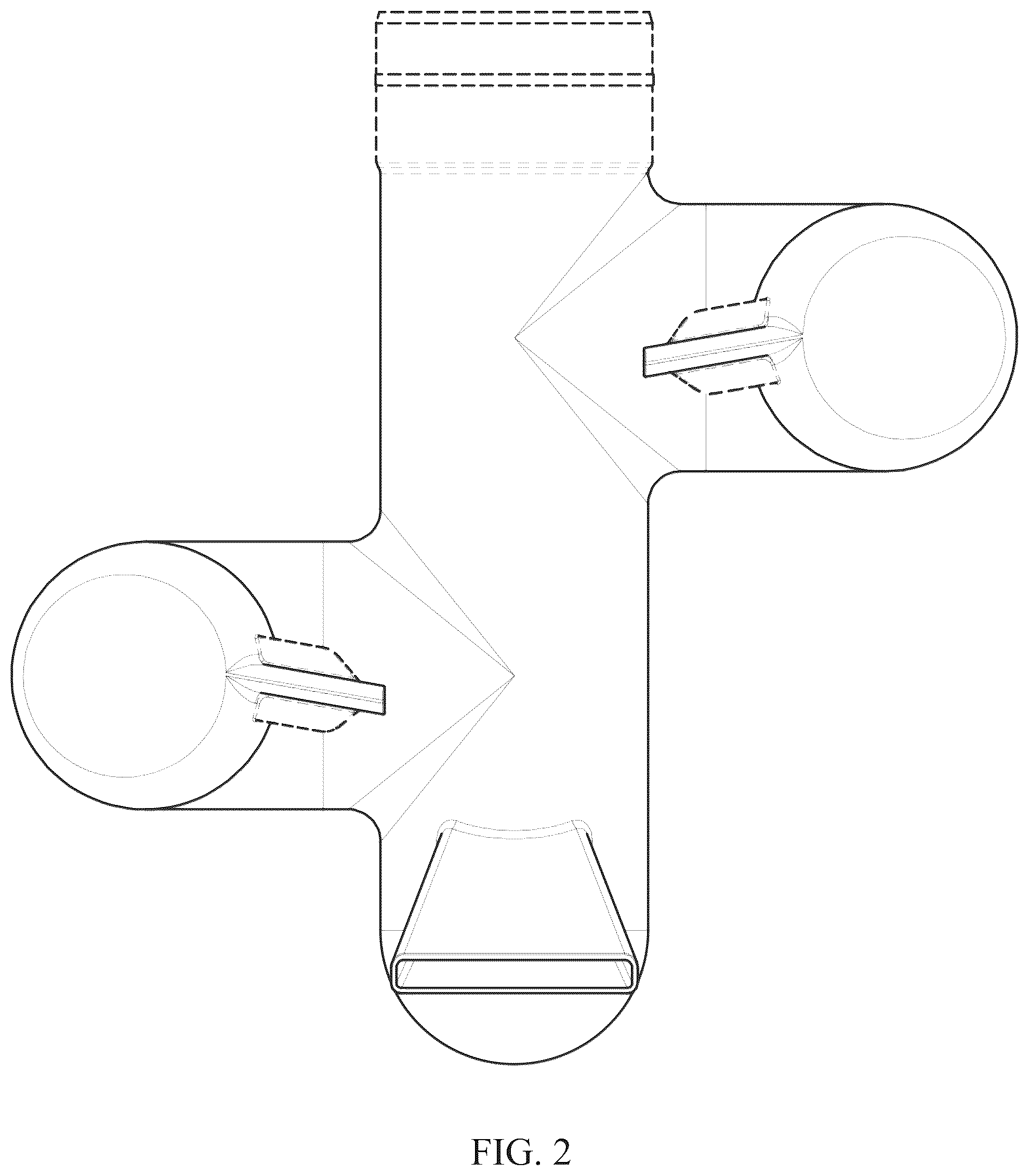 Patent USD1078021 Figure 2 – Air curtain diffuser