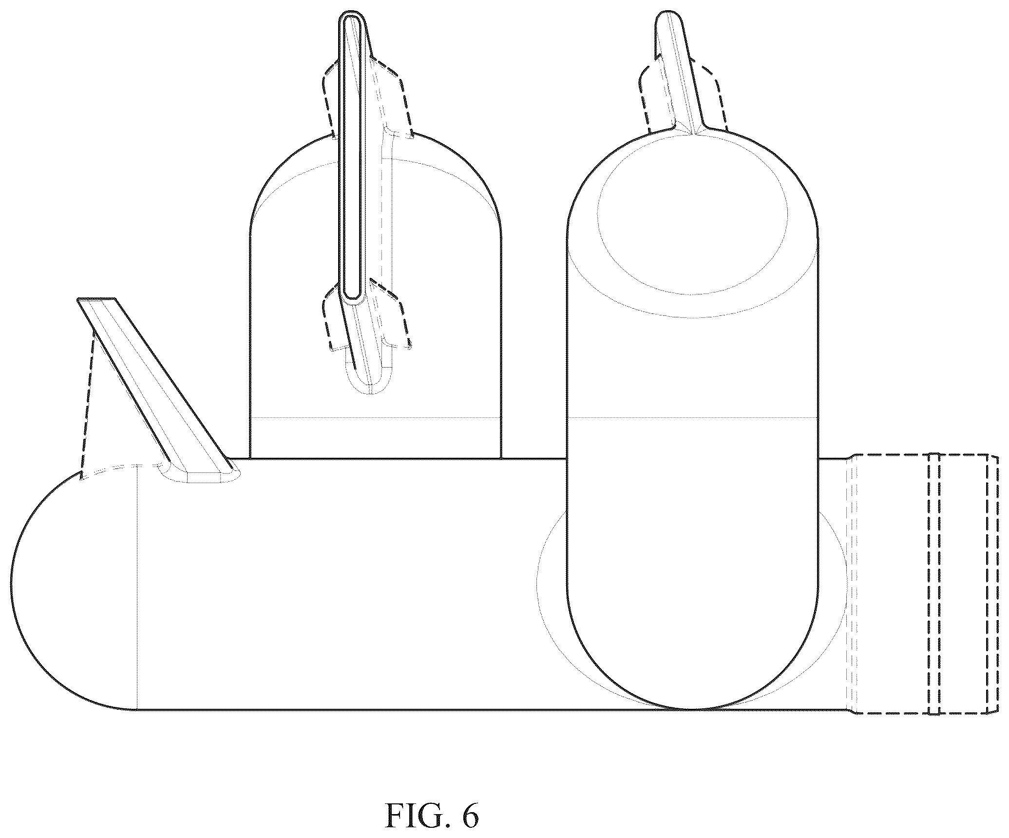 Patent USD1078021 Figure 6 – Air curtain diffuser