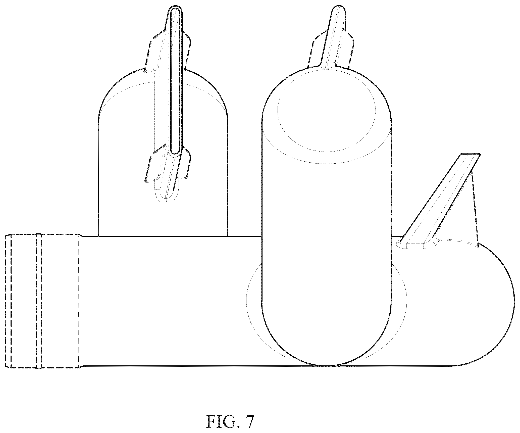 Patent USD1078021 Figure 7 – Air curtain diffuser