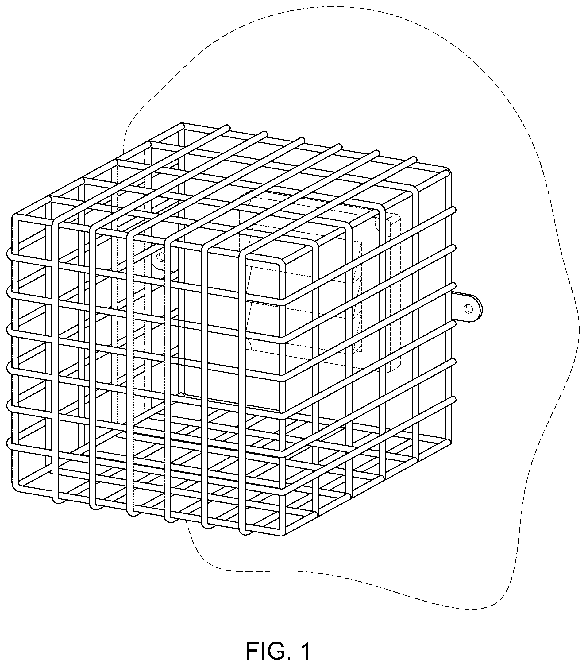 Patent USD1078022 Figure 1 – Screen for vent