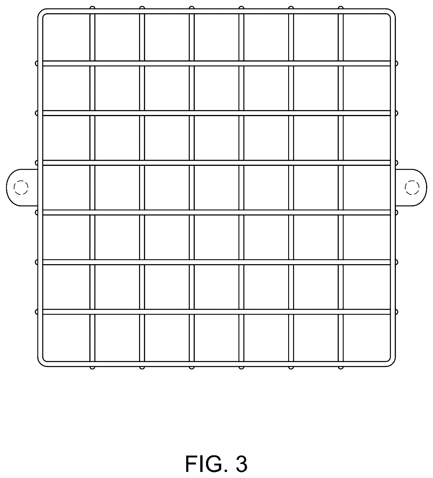 Patent USD1078022 Figure 3 – Screen for vent