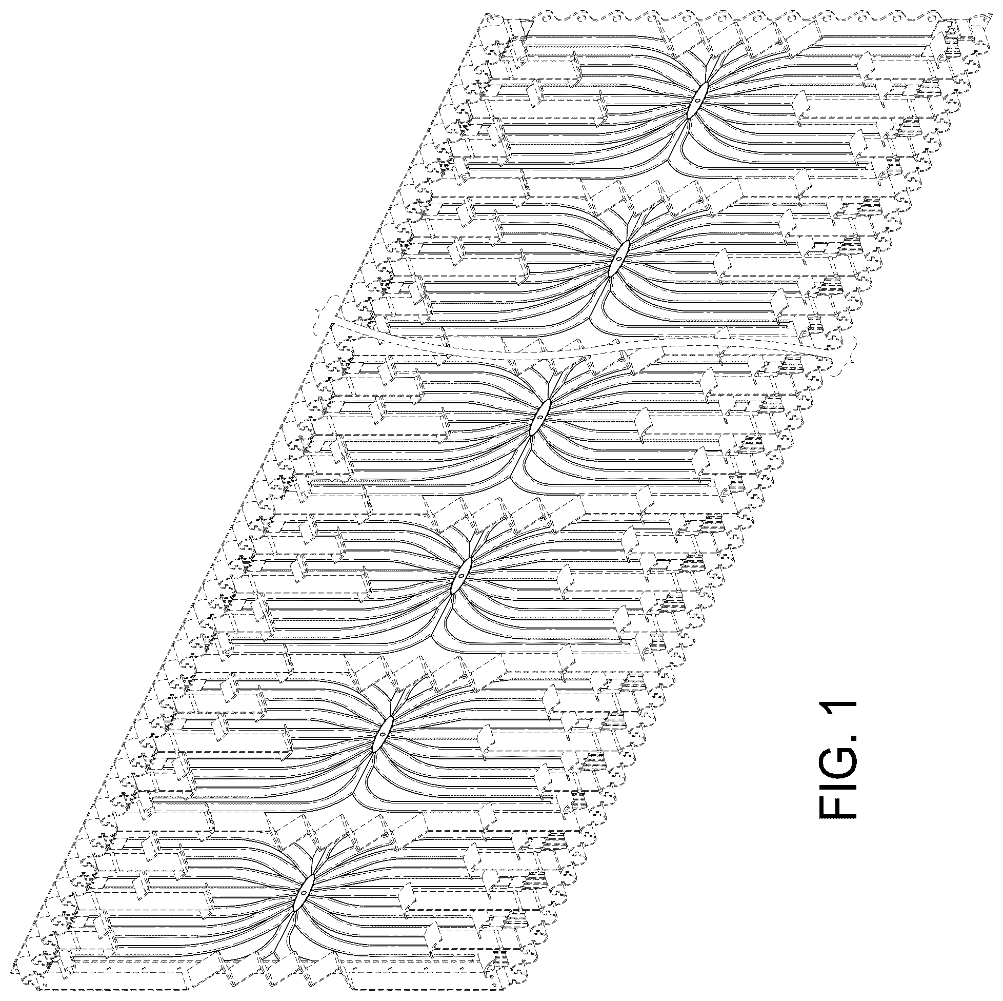 Patent USD1078023 Figure 1 – Ridge vent