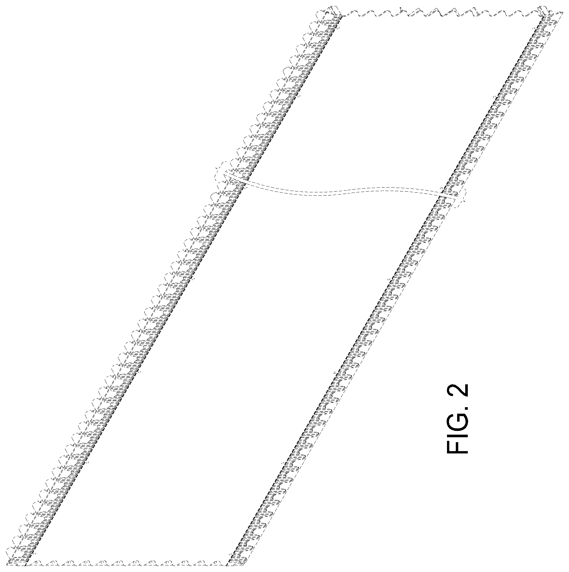 Patent USD1078023 Figure 2 – Ridge vent
