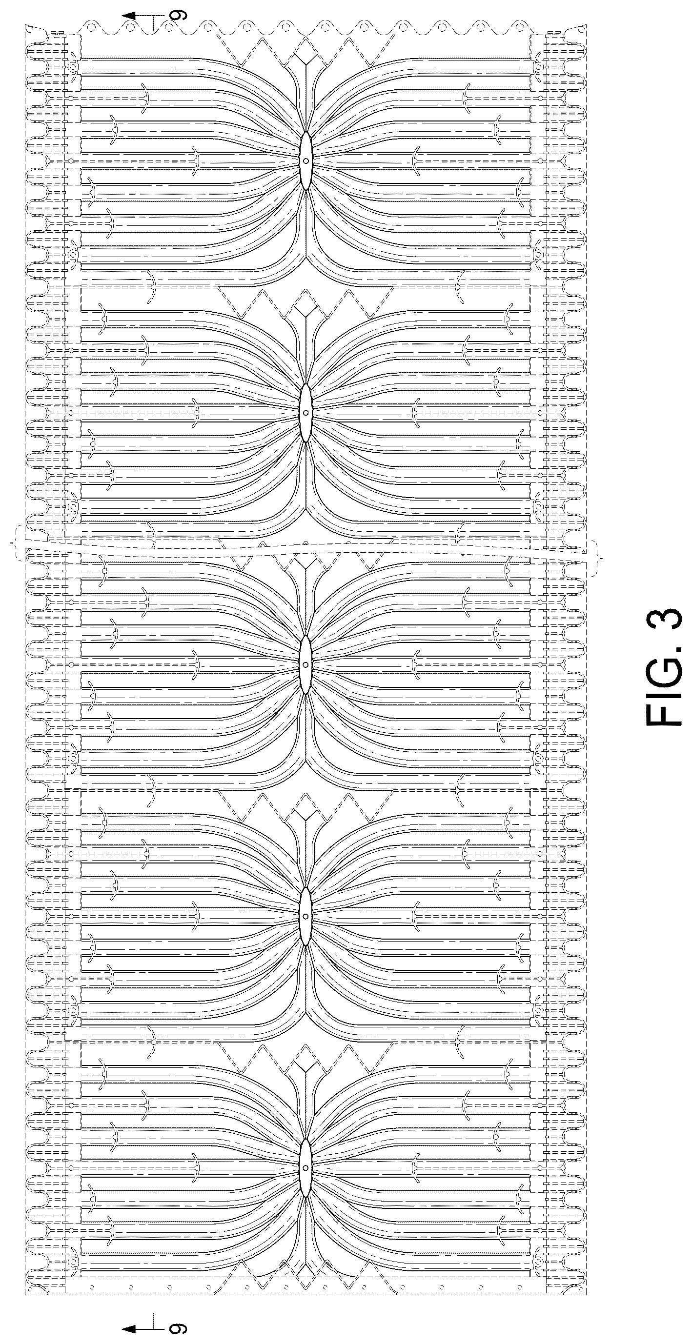 Patent USD1078023 Figure 3 – Ridge vent