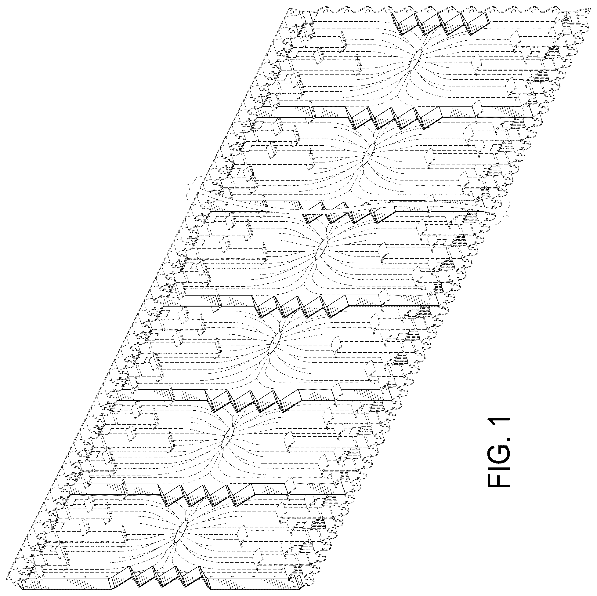 Patent USD1078024 — Ridge vent — Figure 1