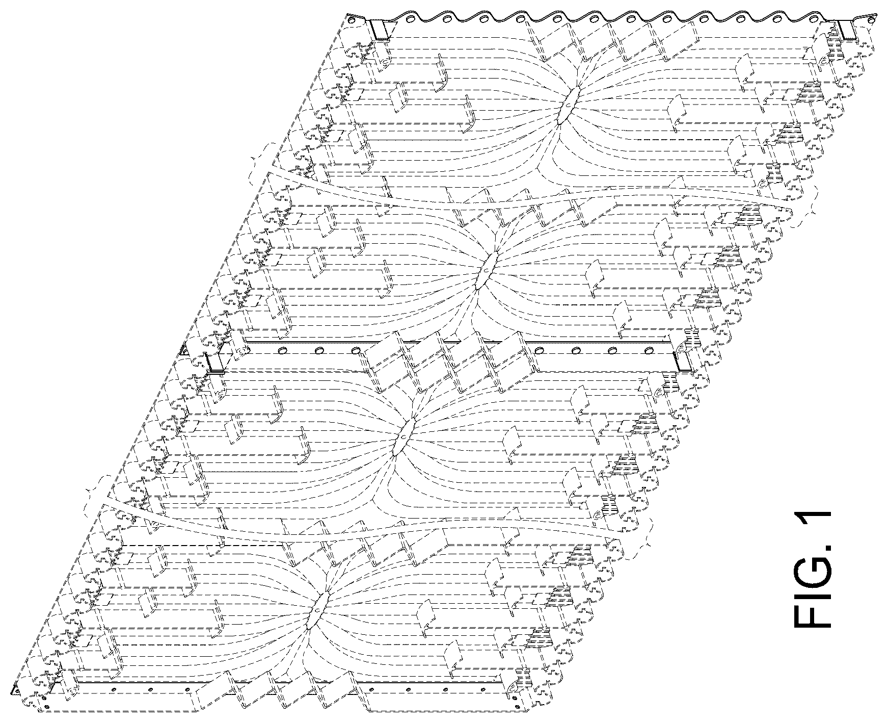 Patent USD1078025 — Ridge vent — Figure 1