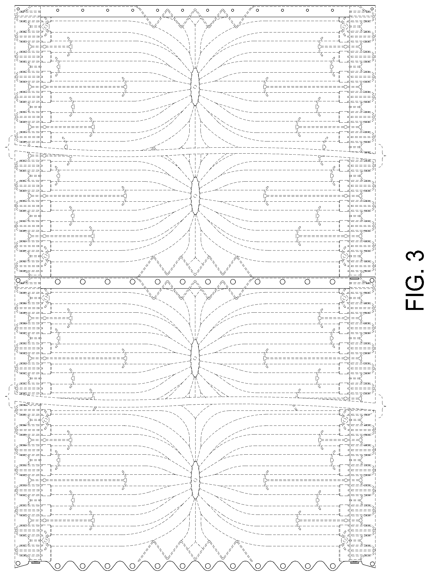 Patent USD1078025 Figure 3 – Ridge vent