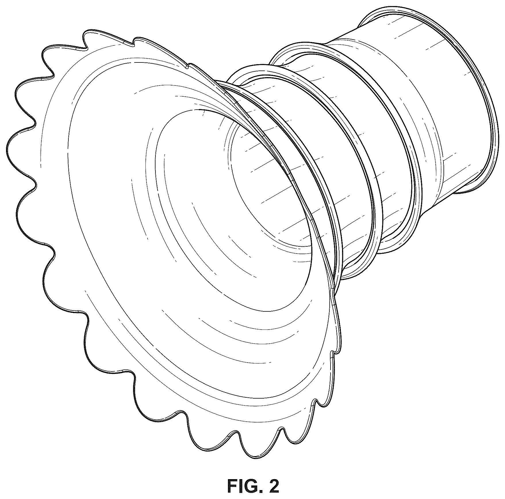 Patent USD1078030 Figure 2 – Insert for a breast pump