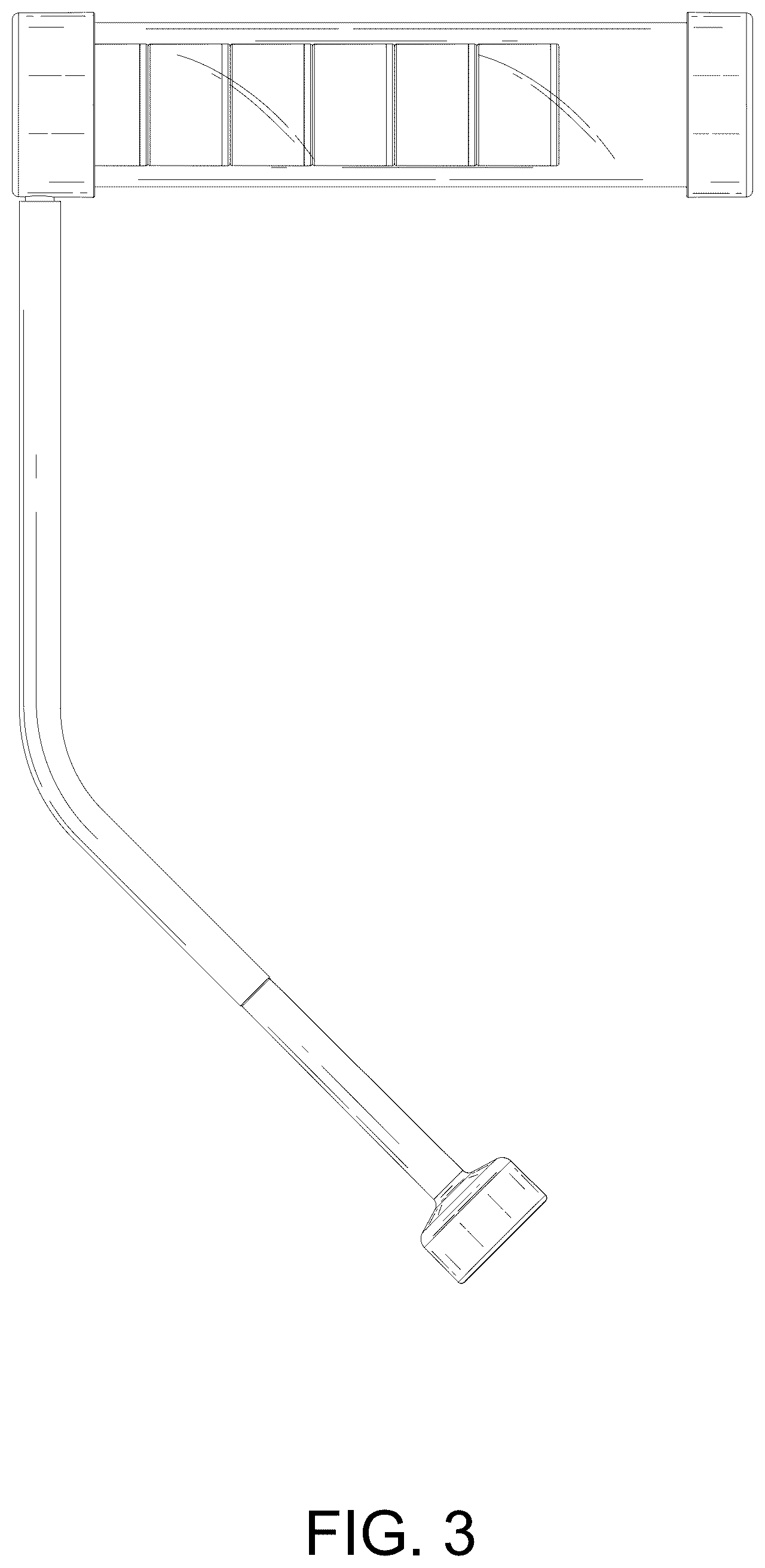 Patent USD1078031 Figure 3 – Breathing training device