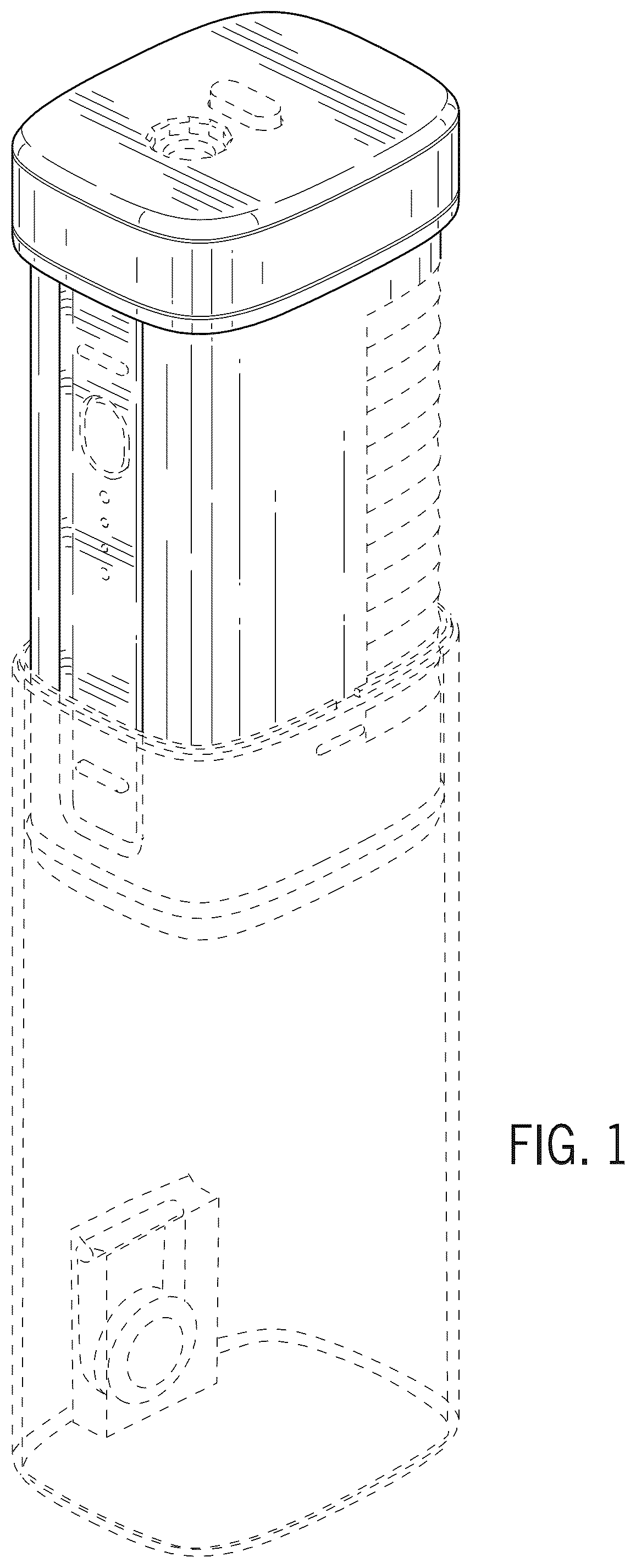 Patent USD1078036 Figure 1 – Oral irrigator
