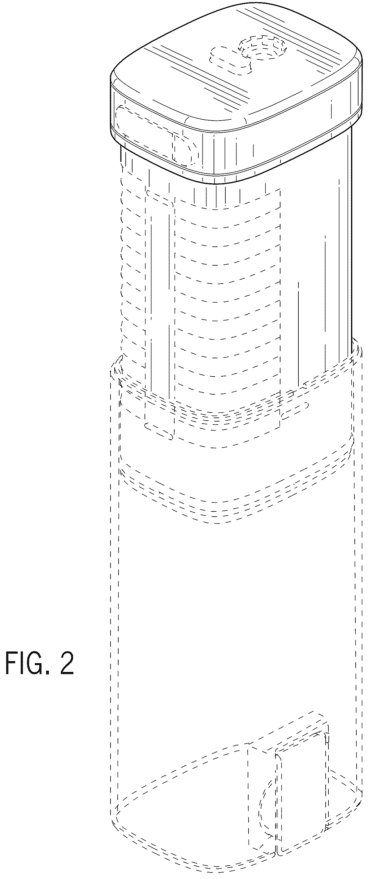 Patent USD1078036 Figure 2 – Oral irrigator