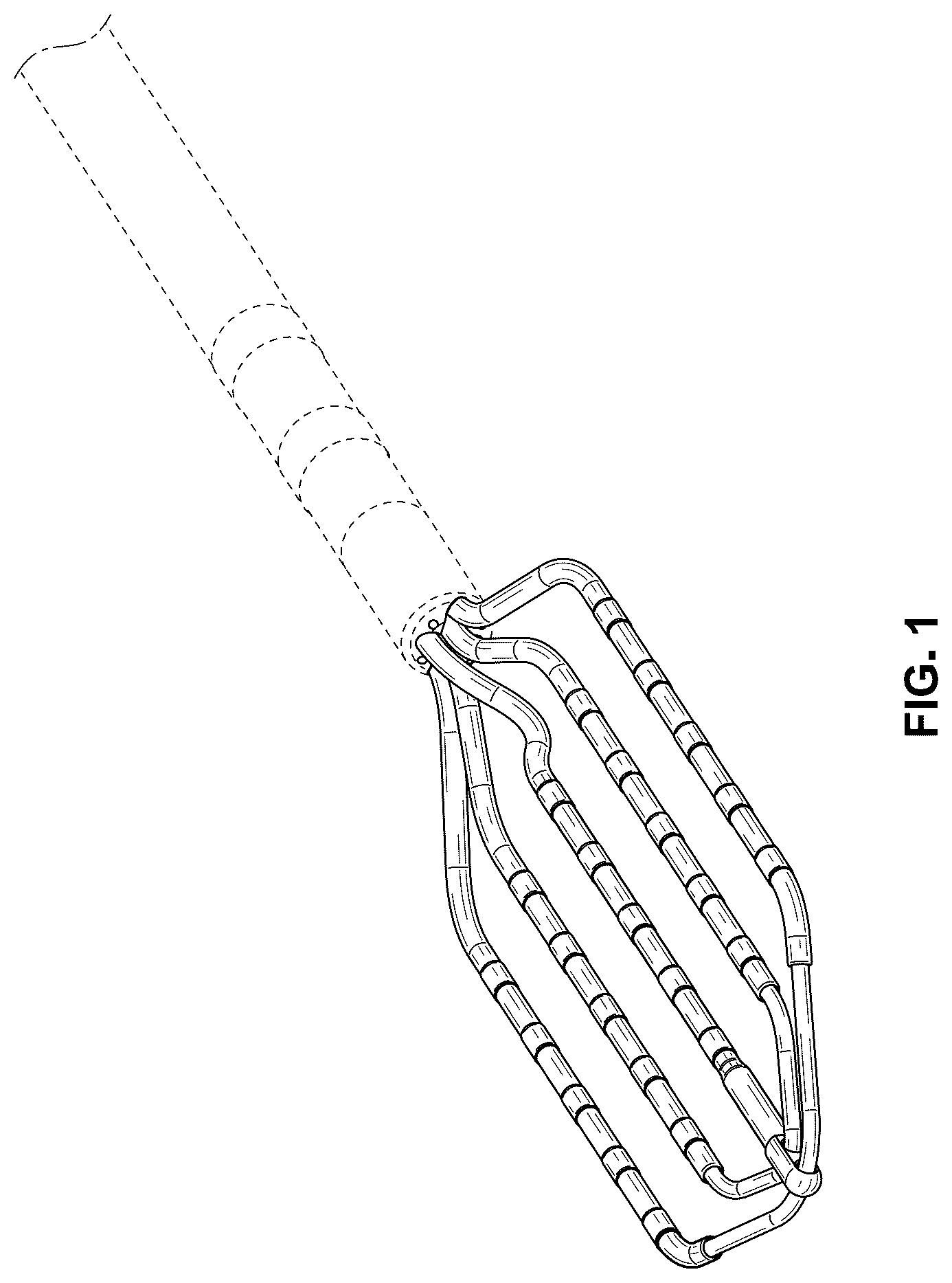 Patent USD1078039 Figure 1 – High density catheter tip
