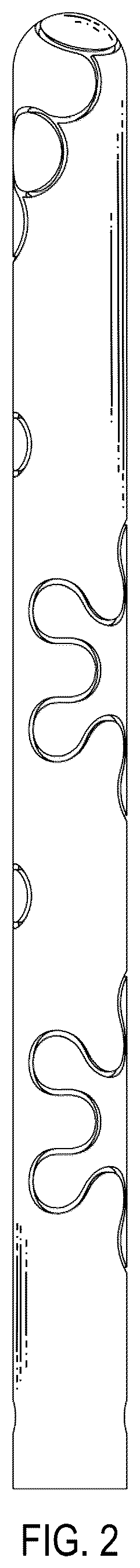 Patent USD1078041 Figure 2 – Grooved mandrel for producing an embolic coil