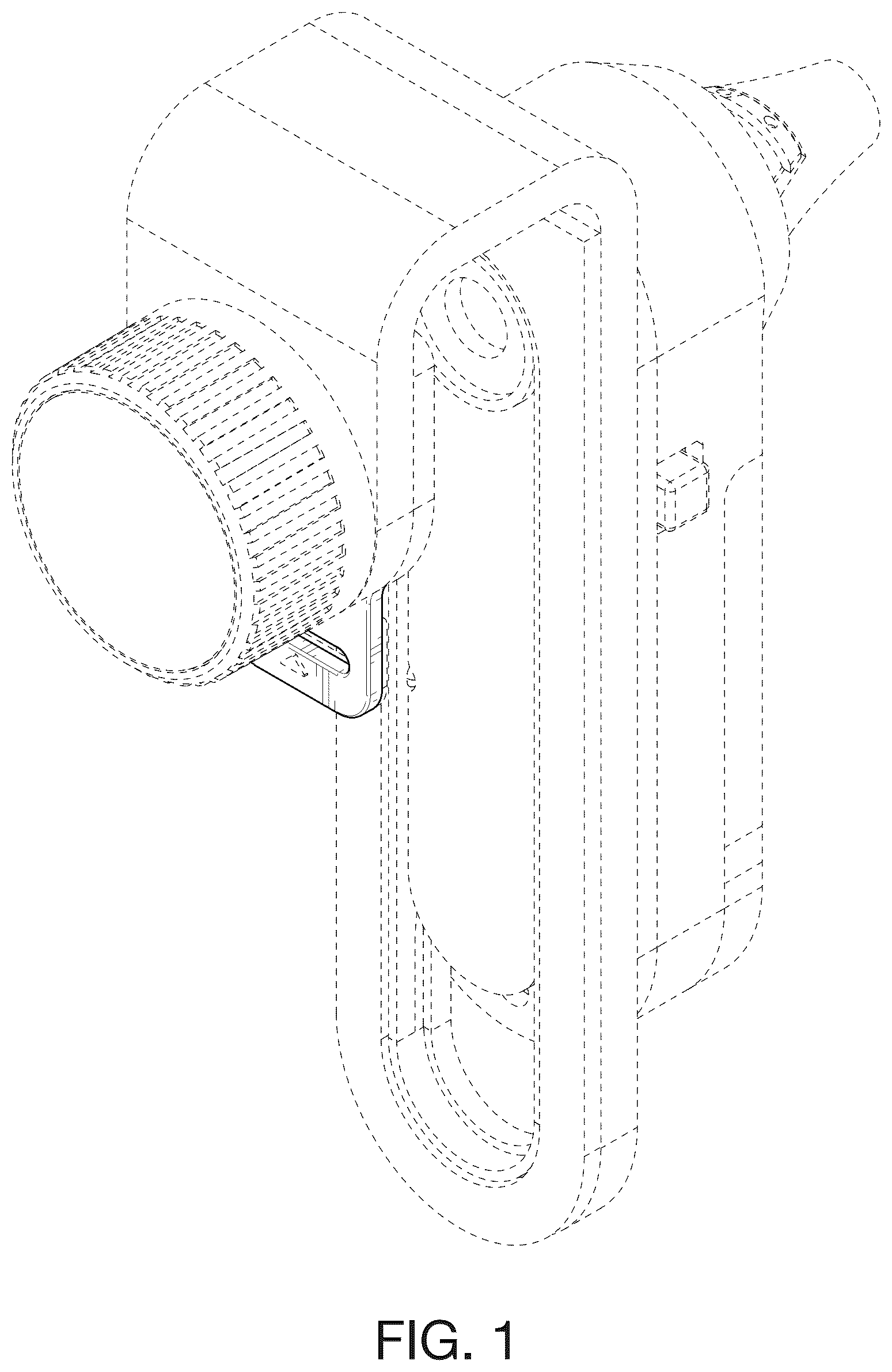 Patent USD1078042 Figure 1 – Optical device with an alignment tab