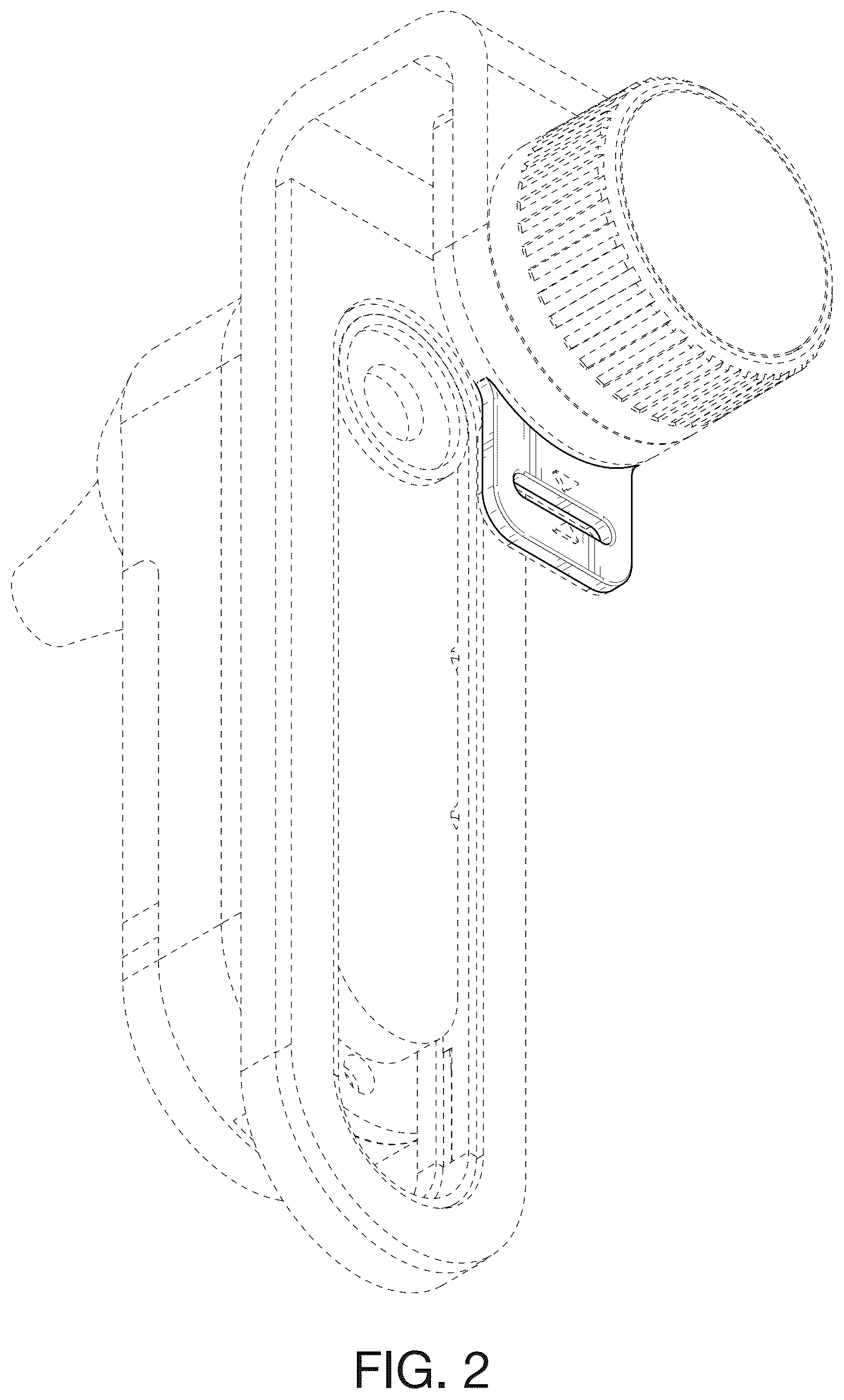 Patent USD1078042 Figure 2 – Optical device with an alignment tab