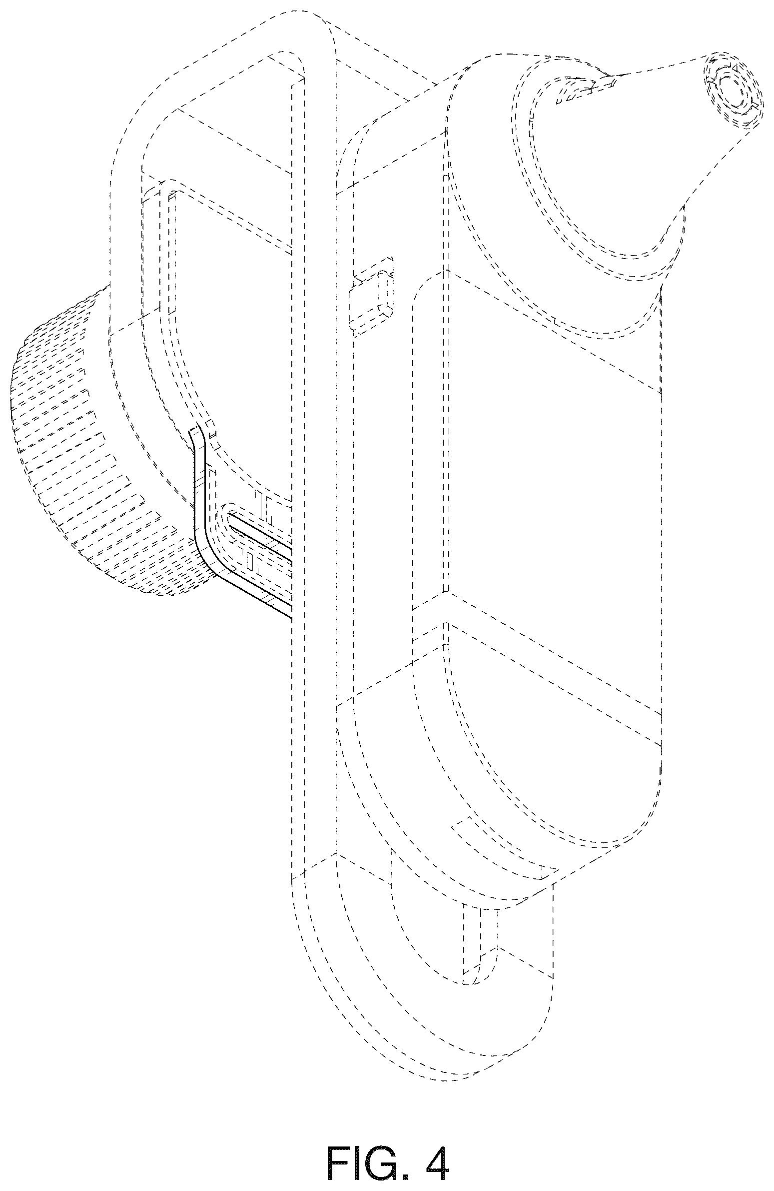 Patent USD1078042 Figure 4 – Optical device with an alignment tab