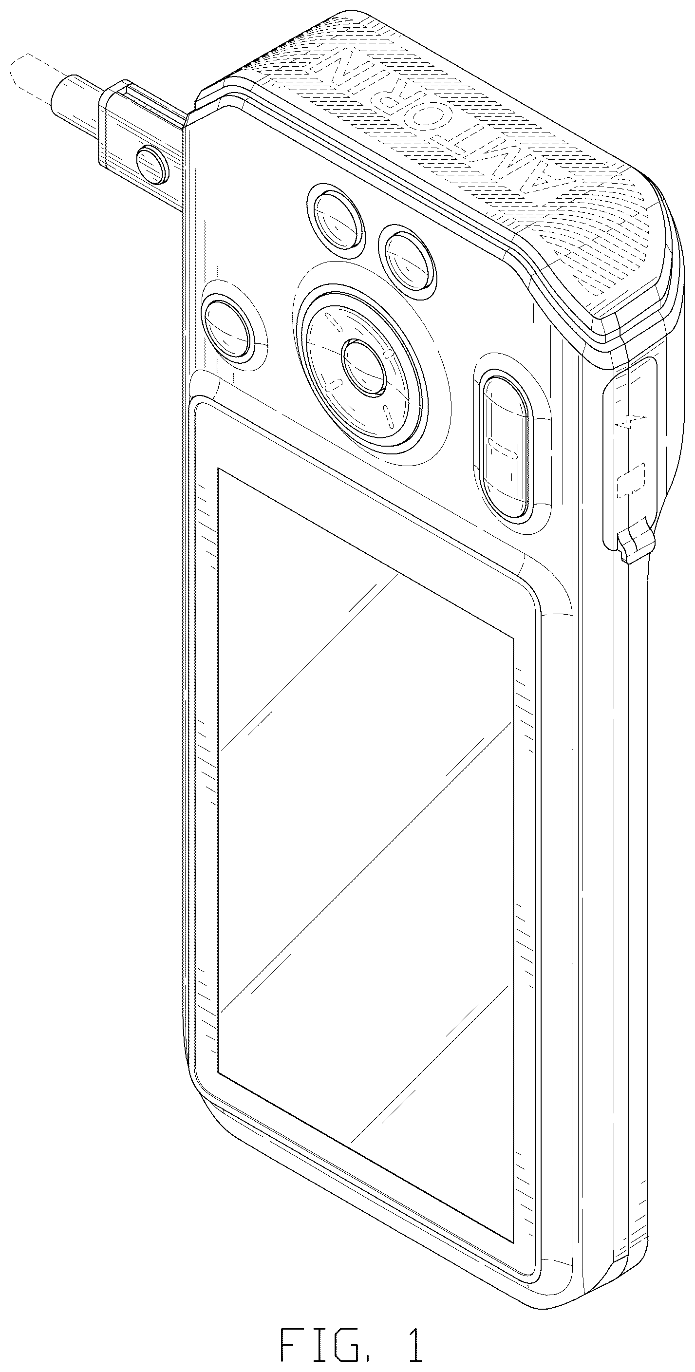 Patent USD1078043 Figure 1 – Endoscope