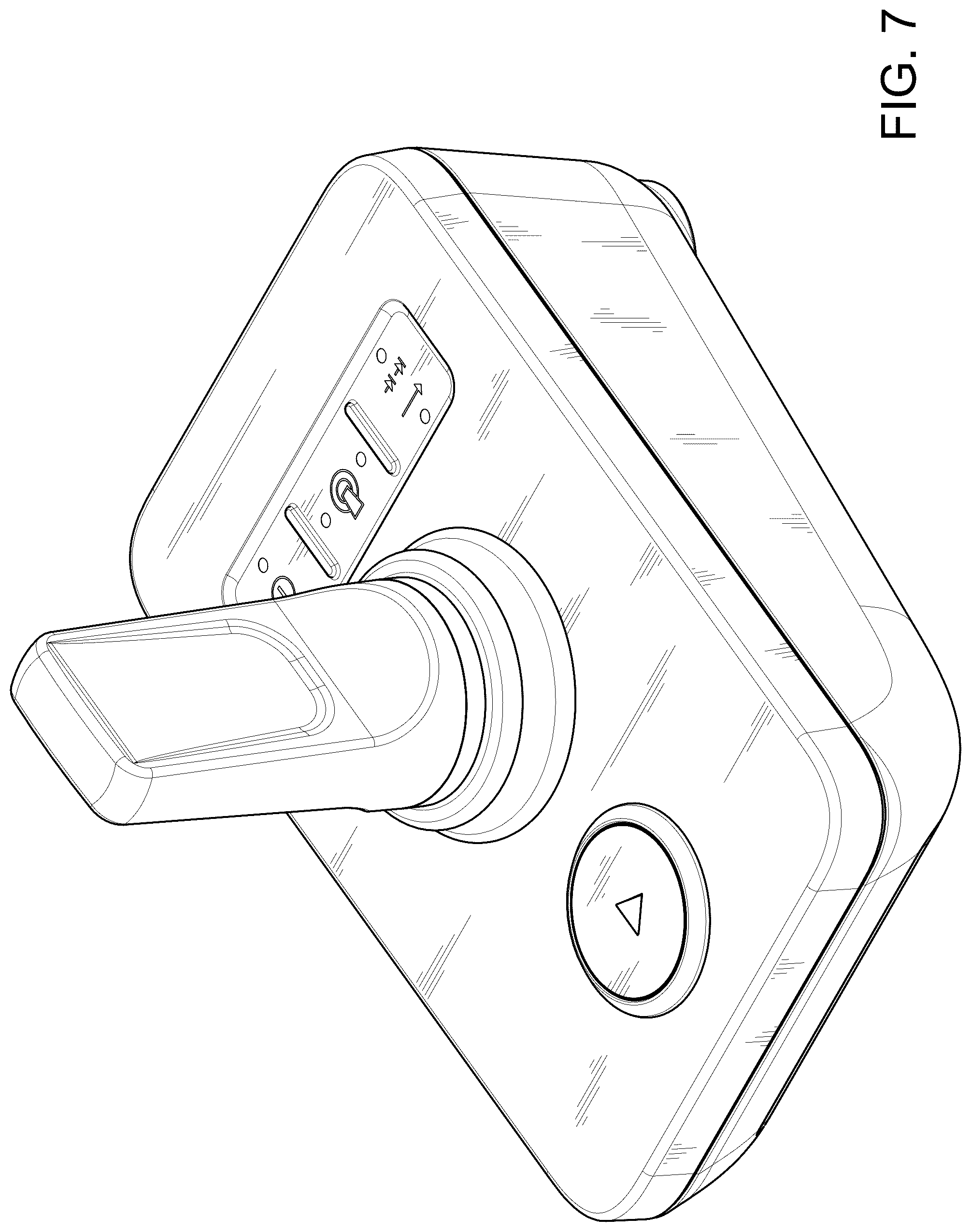 Patent USD1078045 Figure 7 – Controller for a medical device