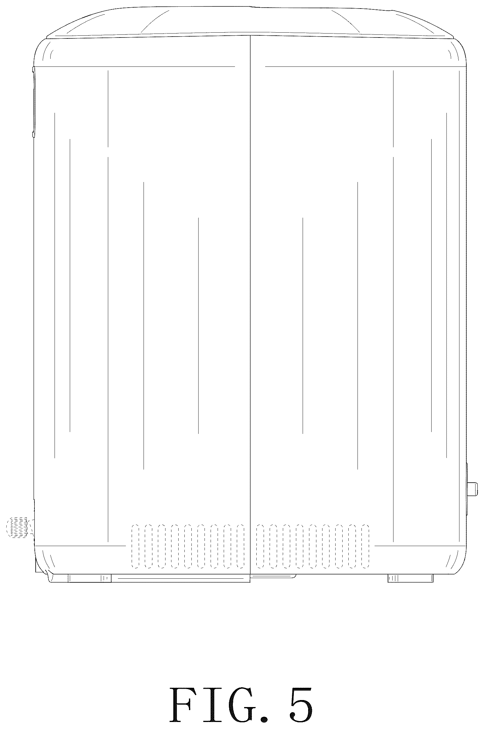 Patent USD1078047 Figure 5 – Oxygen concentrator