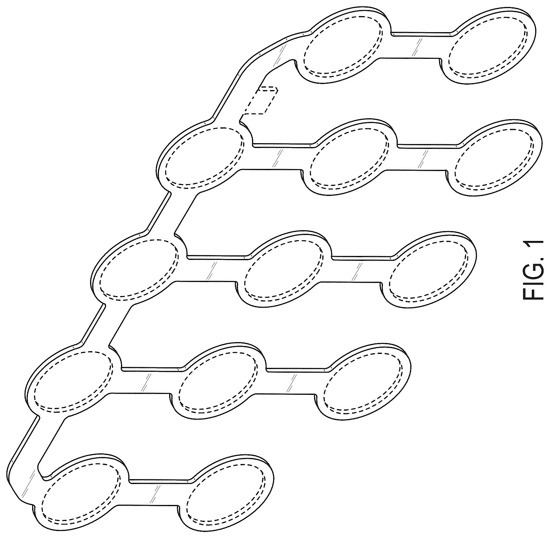 Patent USD1078050 Figure 1 – Electrode array