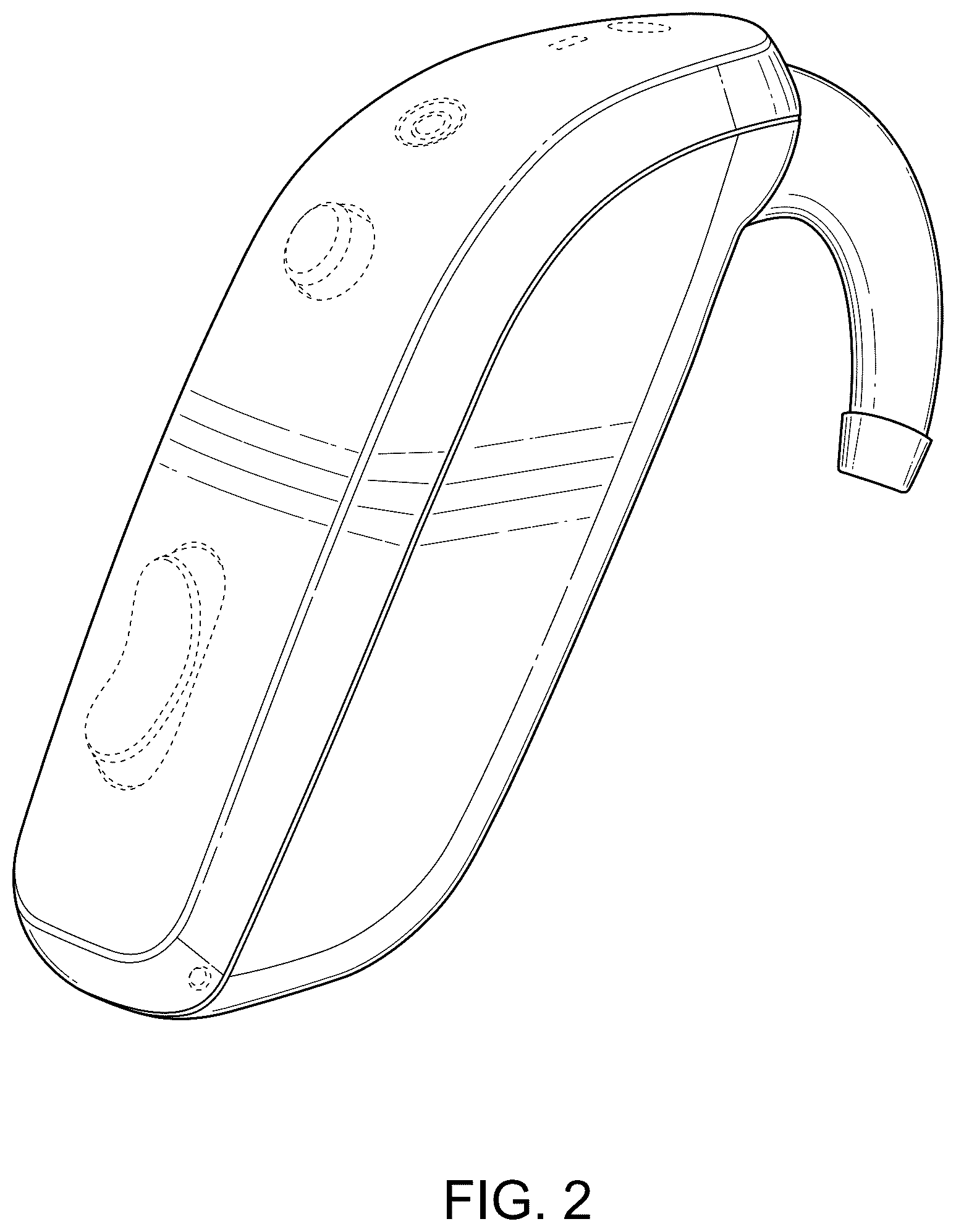 Patent USD1078054 Figure 2 – Hearing aid