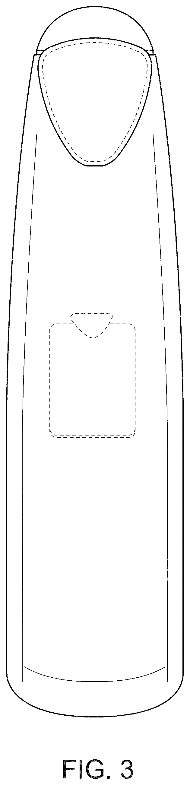 Patent USD1078055 Figure 3 – Hearing aid component