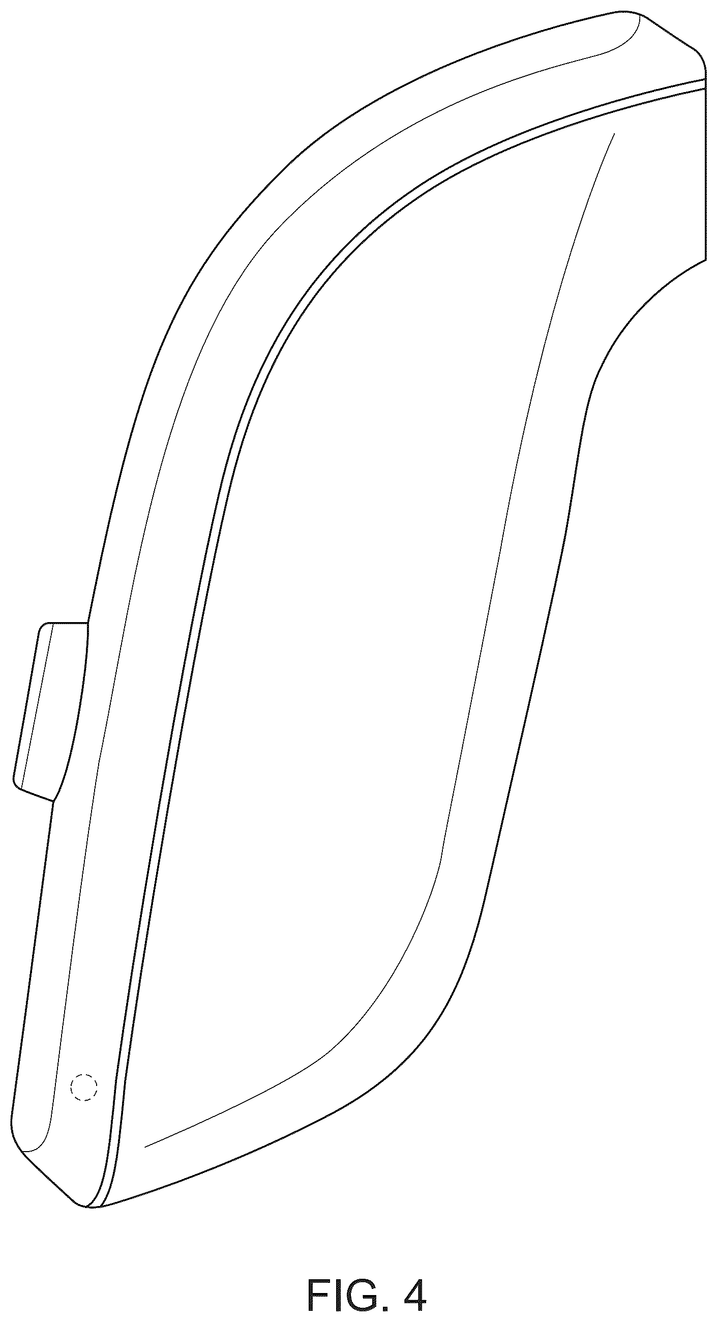 Patent USD1078055 Figure 4 – Hearing aid component