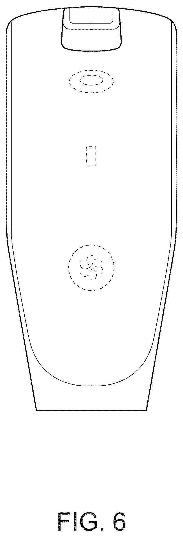 Patent USD1078055 Figure 6 – Hearing aid component