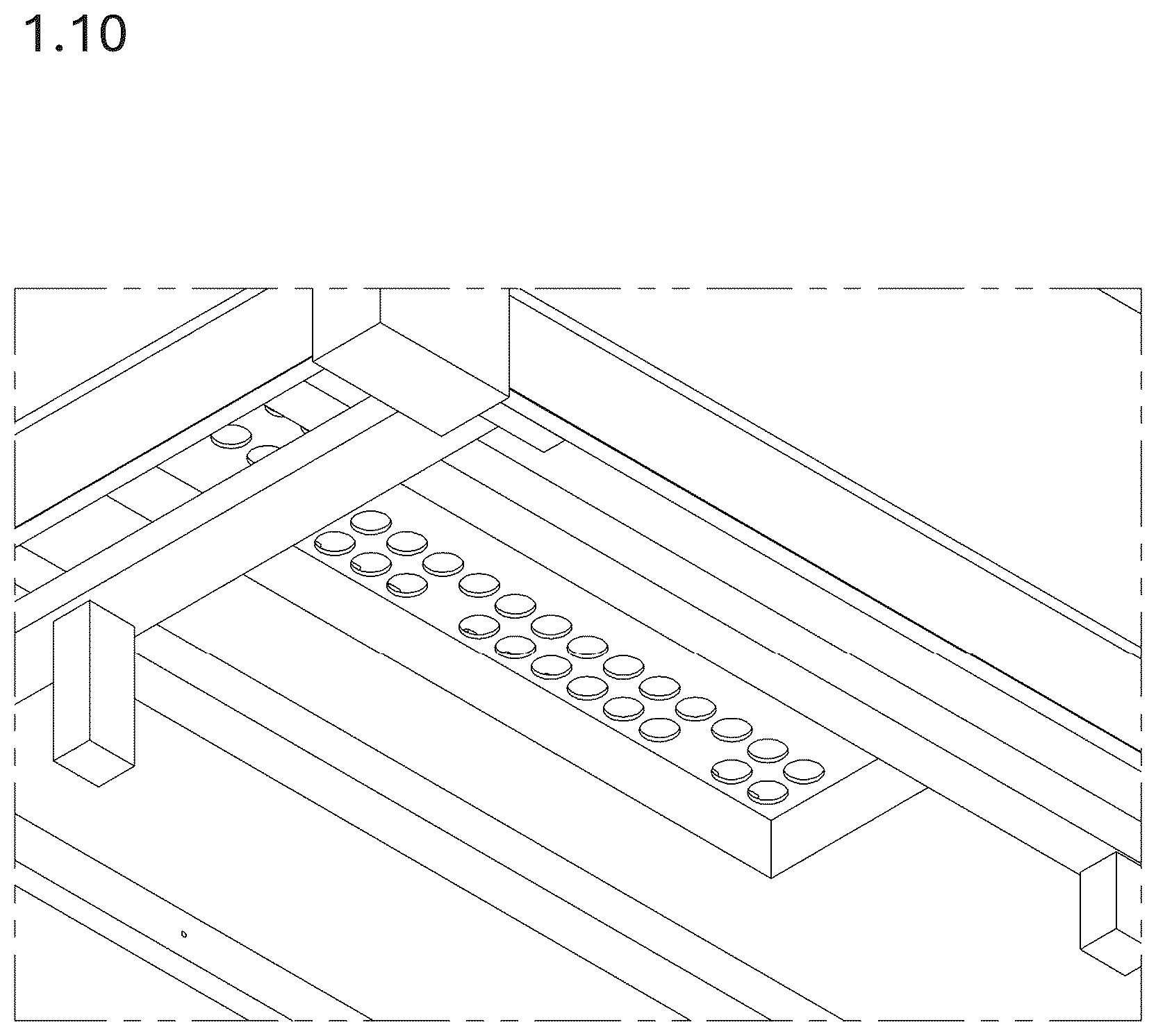 Patent USD1078057 Figure 10 – Massage bed