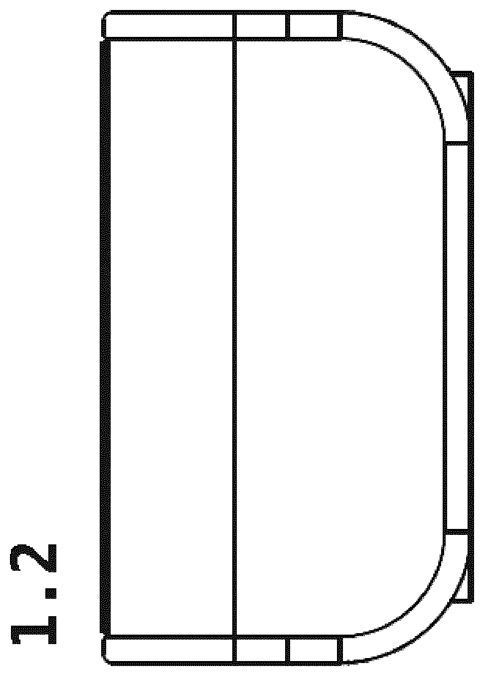 Patent USD1078058 Figure 2 – Massage bed