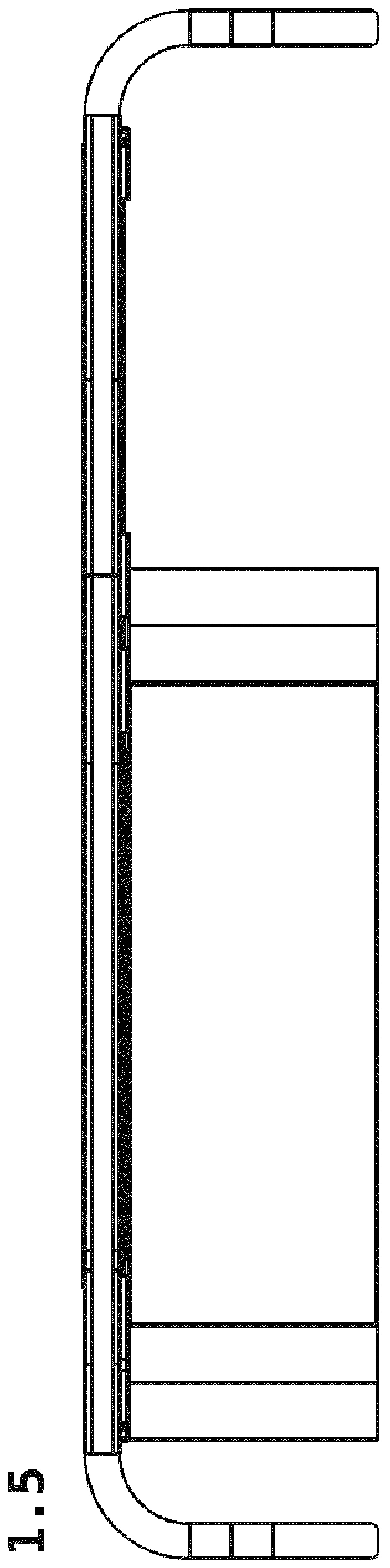Patent USD1078058 Figure 5 – Massage bed