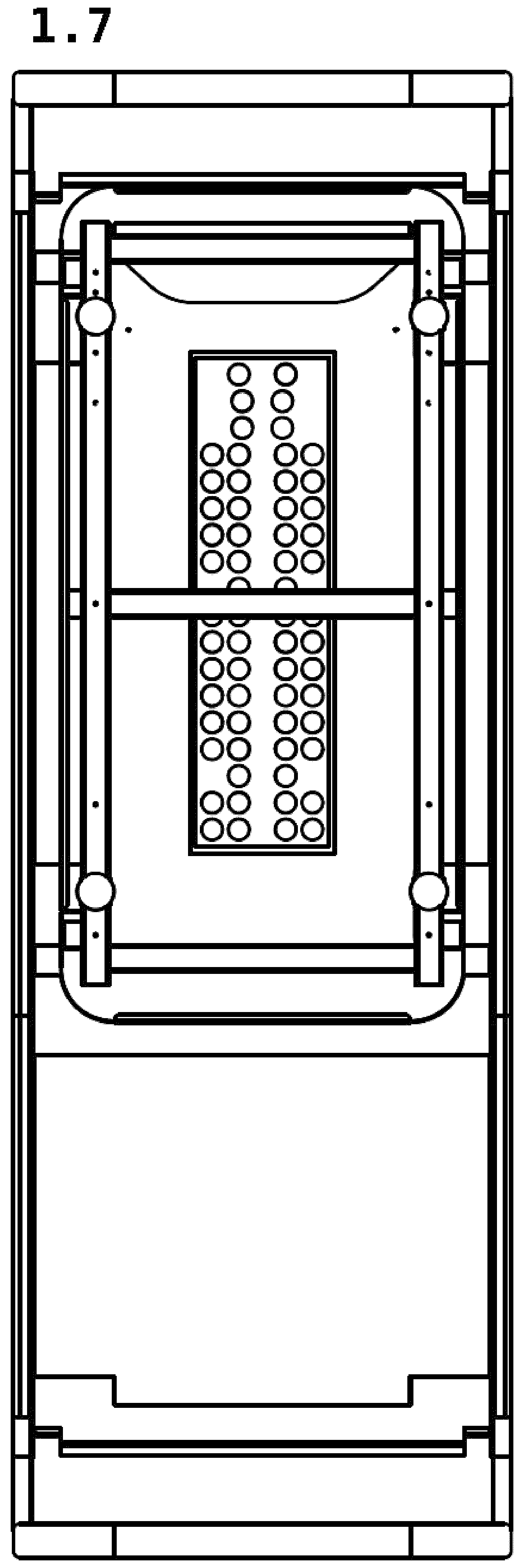 Patent USD1078058 Figure 7 – Massage bed