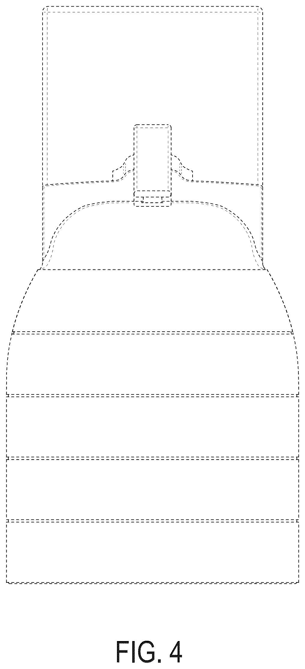 Patent USD1078059 Figure 4 – Holder with pads or portion thereof