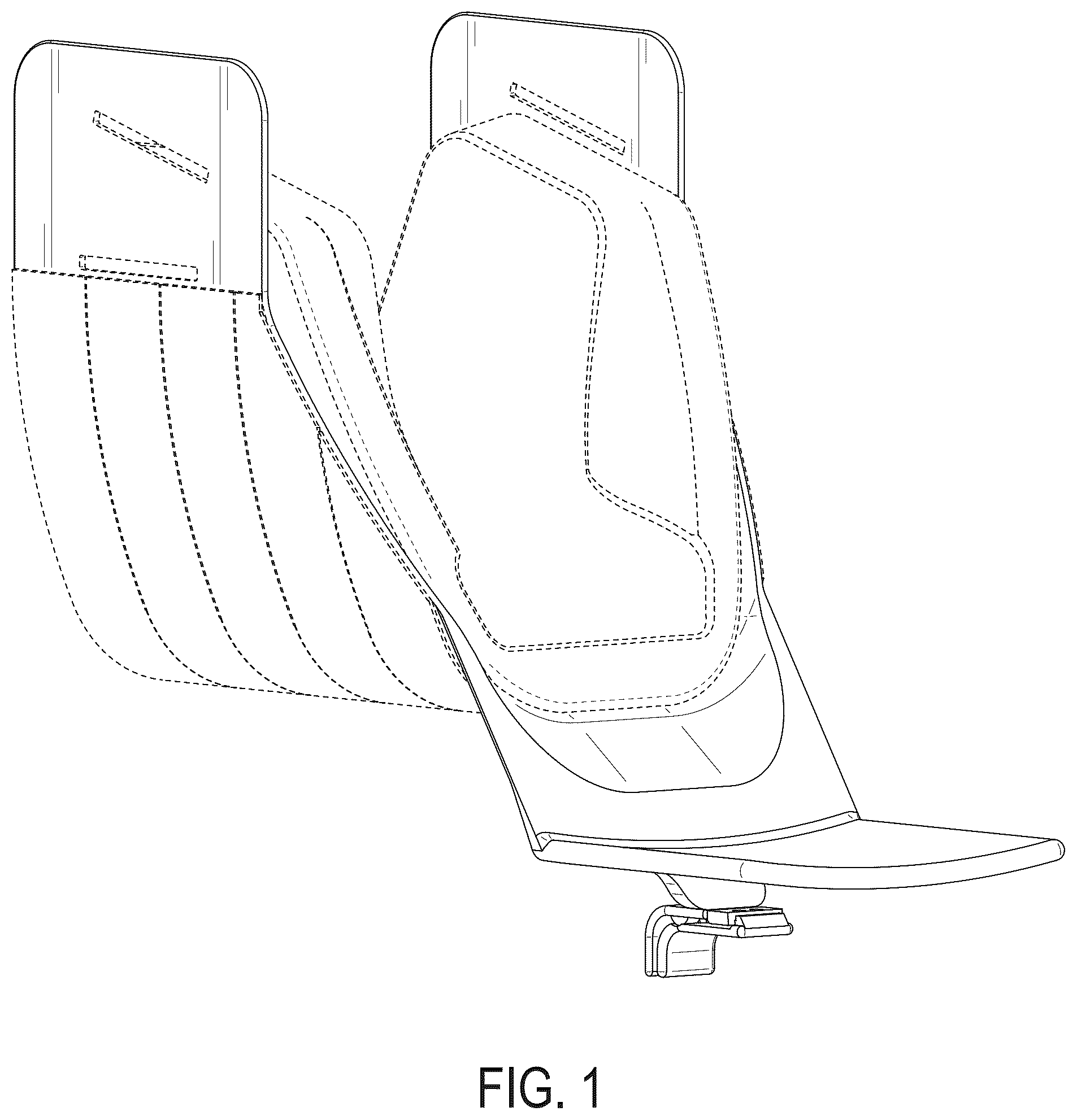 Patent USD1078060 — Holder with pads or portion thereof — Figure 1