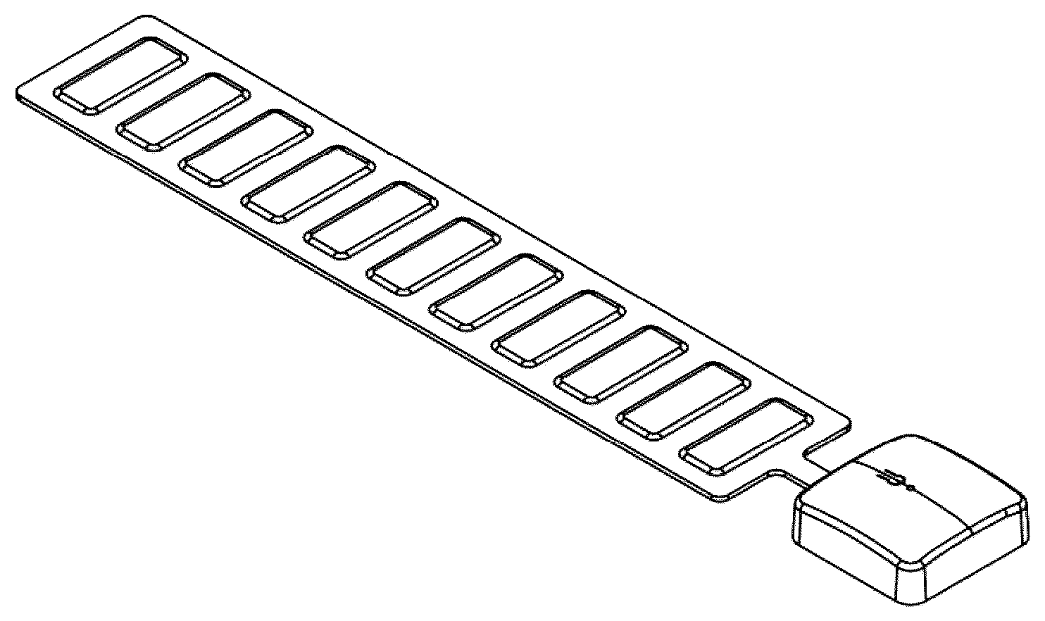 Patent USD1078061 Figure 1 – Sleep sensor