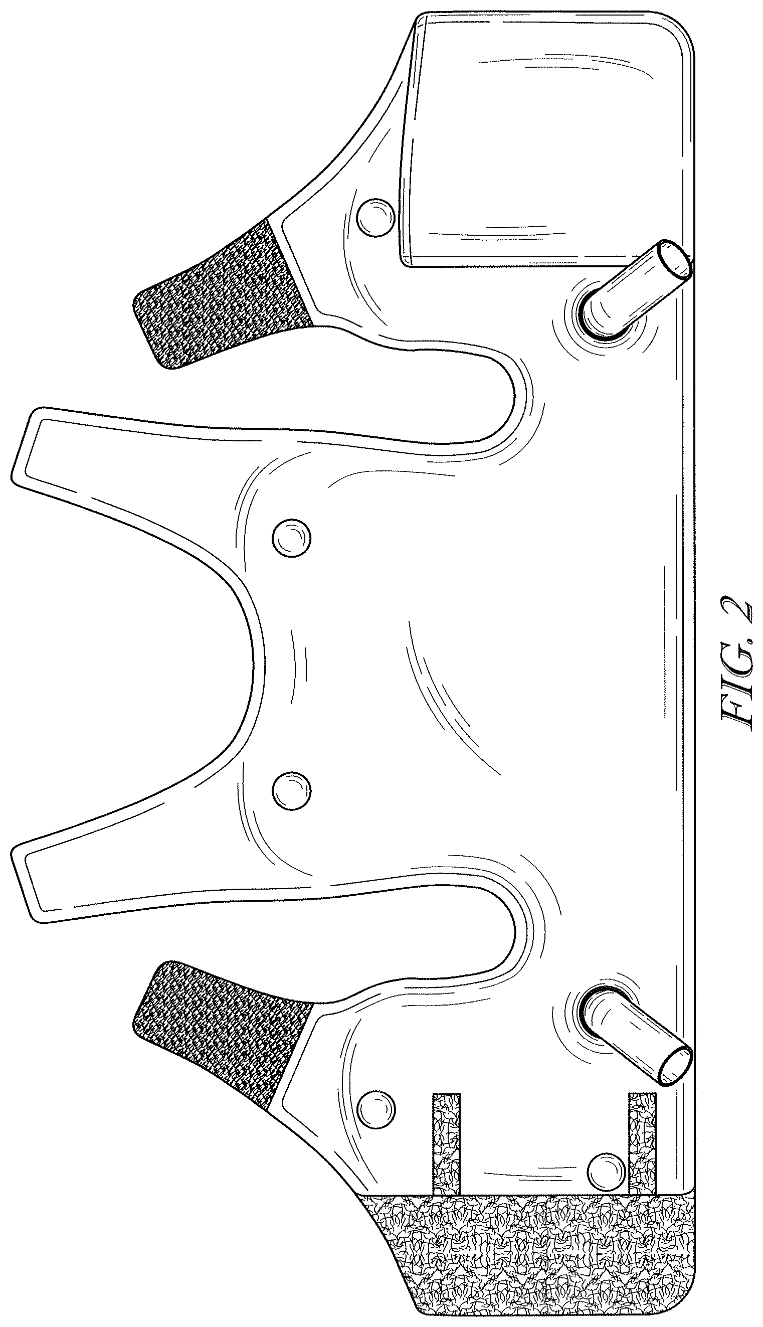 Patent USD1078063 Figure 2 – Garment for respiratory therapy